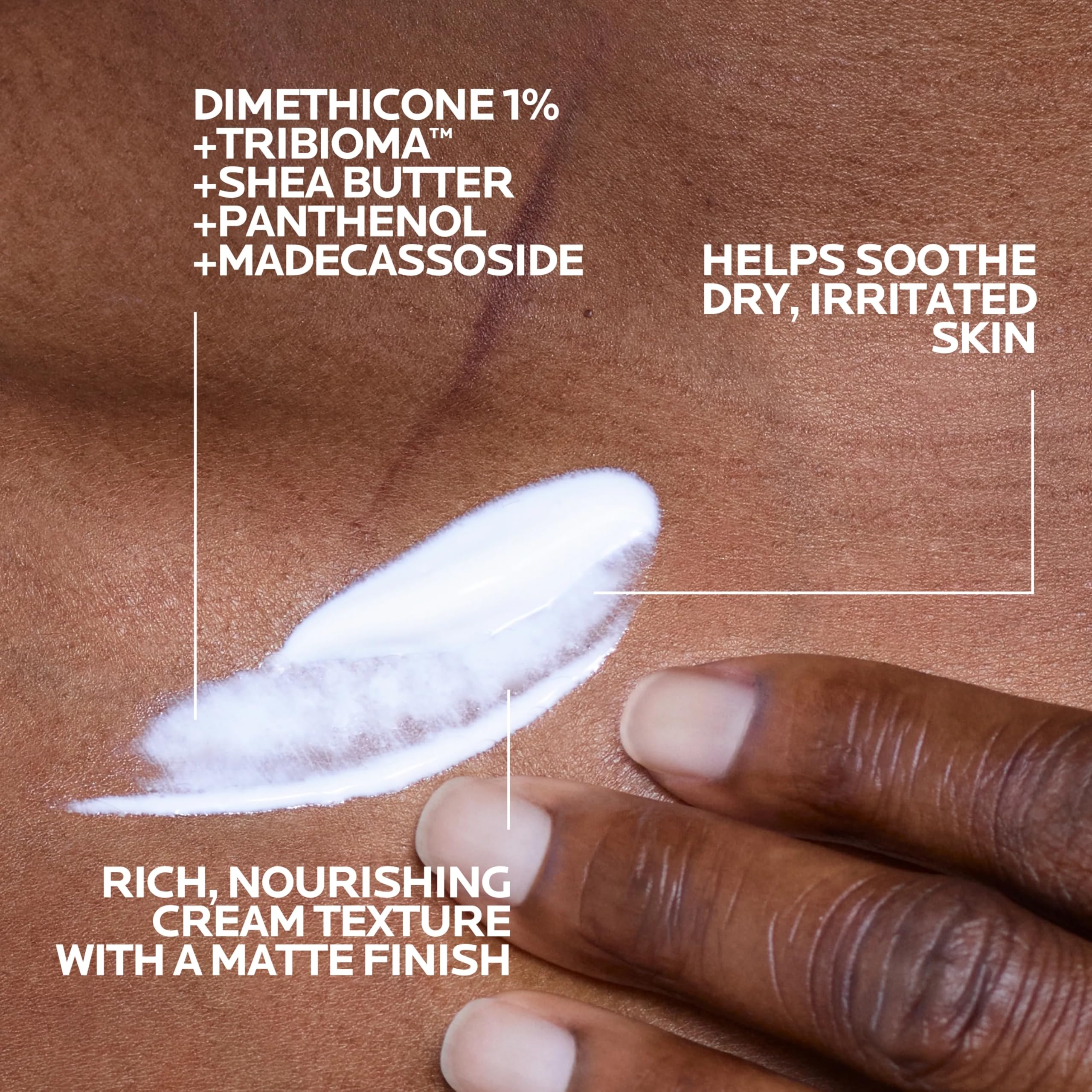 La Roche-Posay Cicaplast Balm B5 Skin Barrier Repair Cream with Centella Asiatica, Shea Butter & Panthenol | Multi-Purpose Healing Ointment for Dry, Irritated Skin | Face, Body & Hand Balm, Baby Safe detail image 3