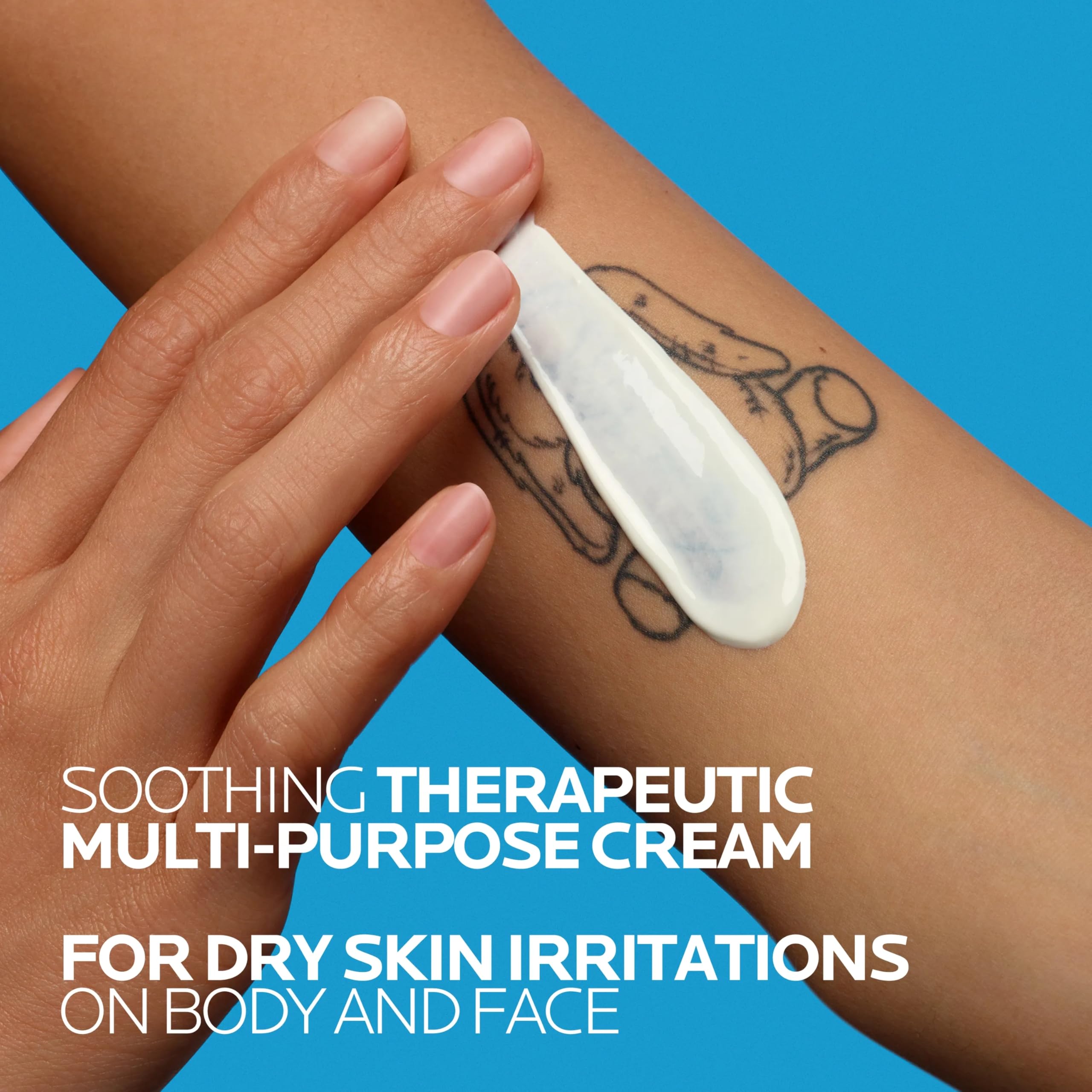 La Roche-Posay Cicaplast Balm B5 Skin Barrier Repair Cream with Centella Asiatica, Shea Butter & Panthenol | Multi-Purpose Healing Ointment for Dry, Irritated Skin | Face, Body & Hand Balm, Baby Safe detail image 6