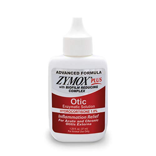 Zymox Advanced Formula Otic Plus Enzymatic Ear Solution for Dogs and Cats with 1% Hydrocortisone, 1. 25 oz detail image 8
