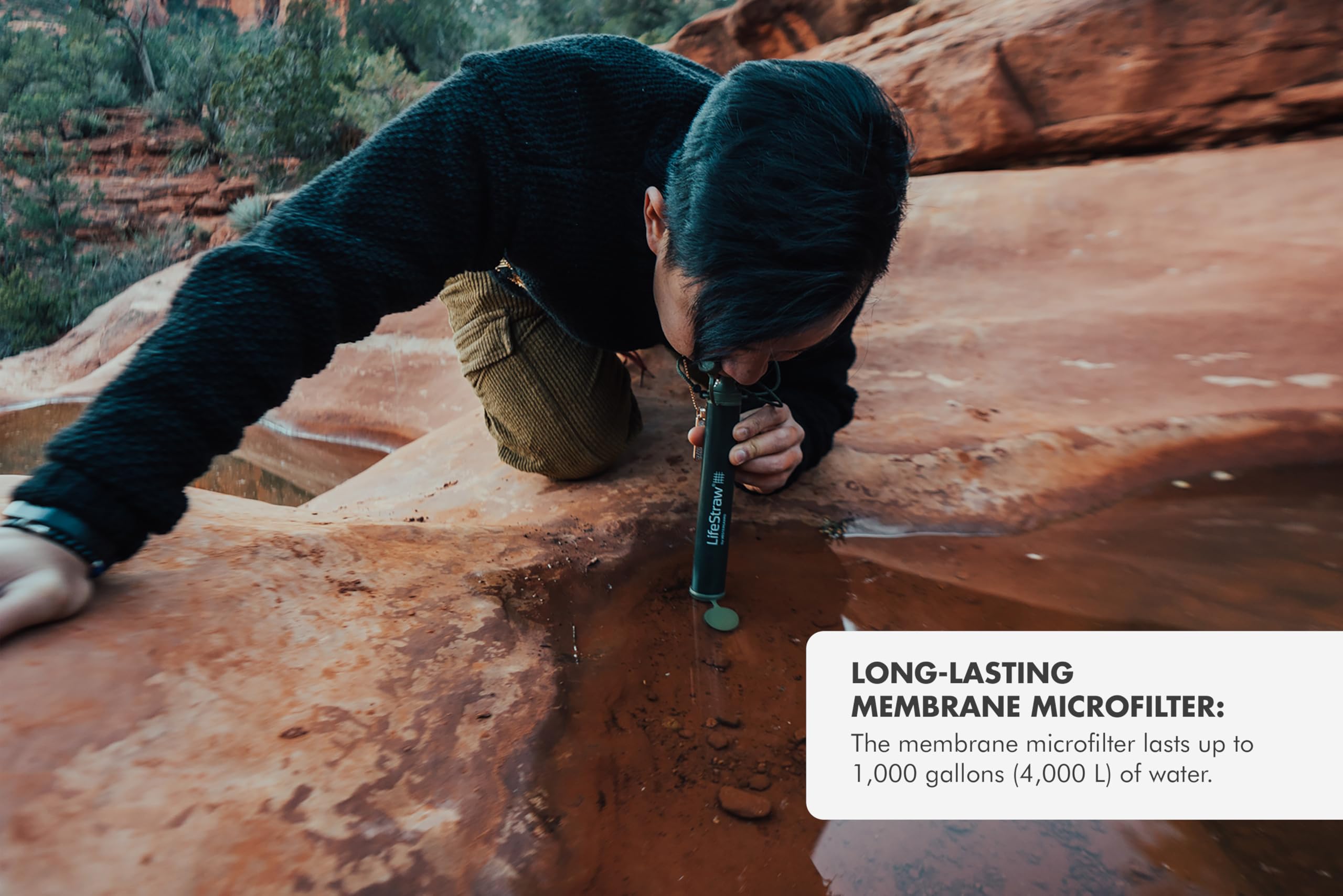 LifeStraw Personal Water Filter for Hiking, Camping, Travel, and Emergency Preparedness detail image 9