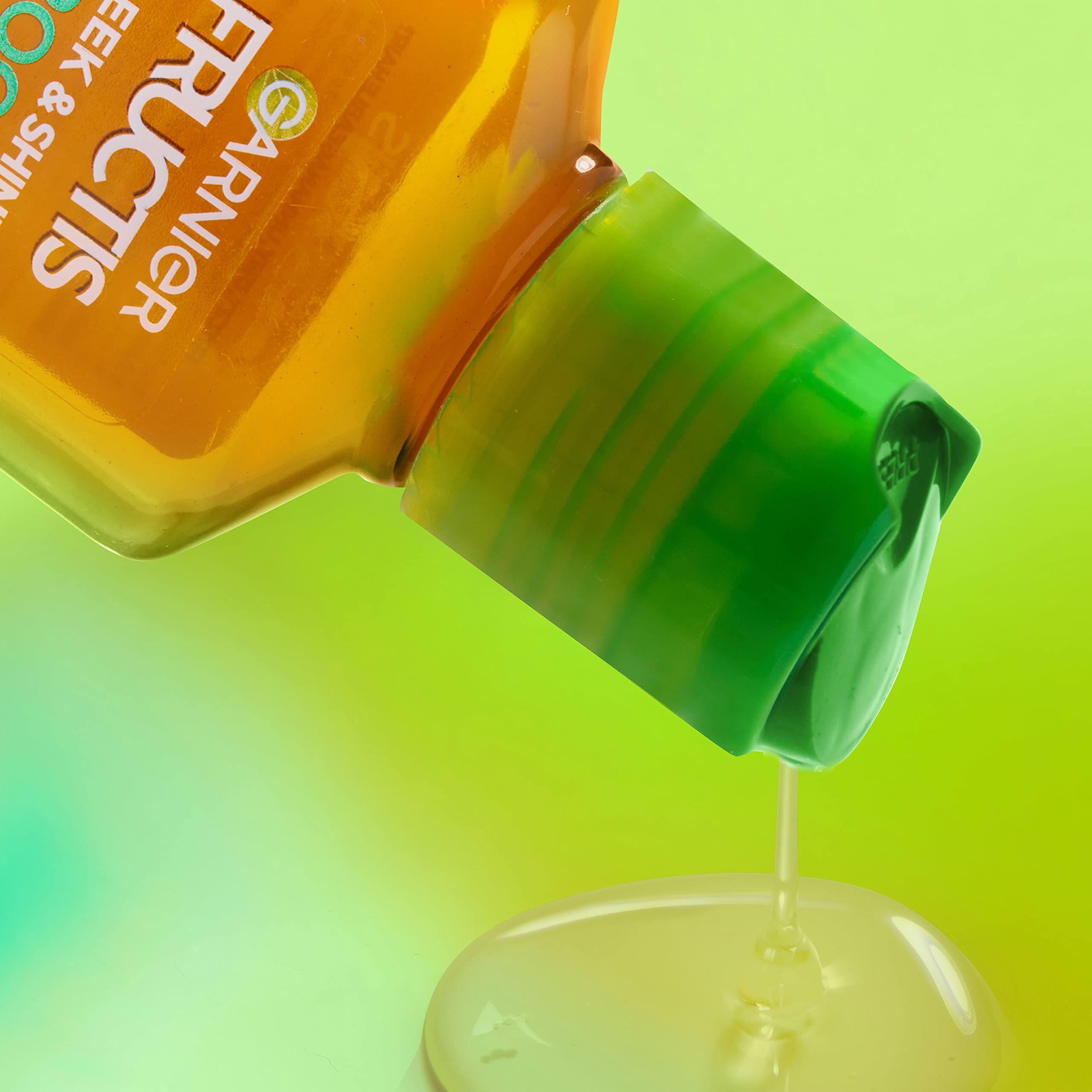Garnier Fructis Sleek & Shine Moroccan Sleek Smoothing Oil for Frizzy, Dry Hair, Argan Oil, 3. 75 Fl Oz, 1 Count (Packaging May Vary) detail image 7