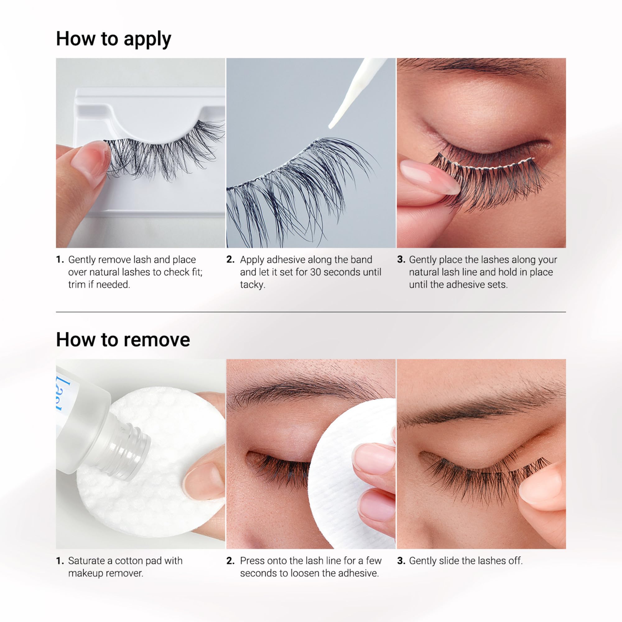 Kiss So Wispy False Eyelashes, 12mm, 5 Pairs detail image 8