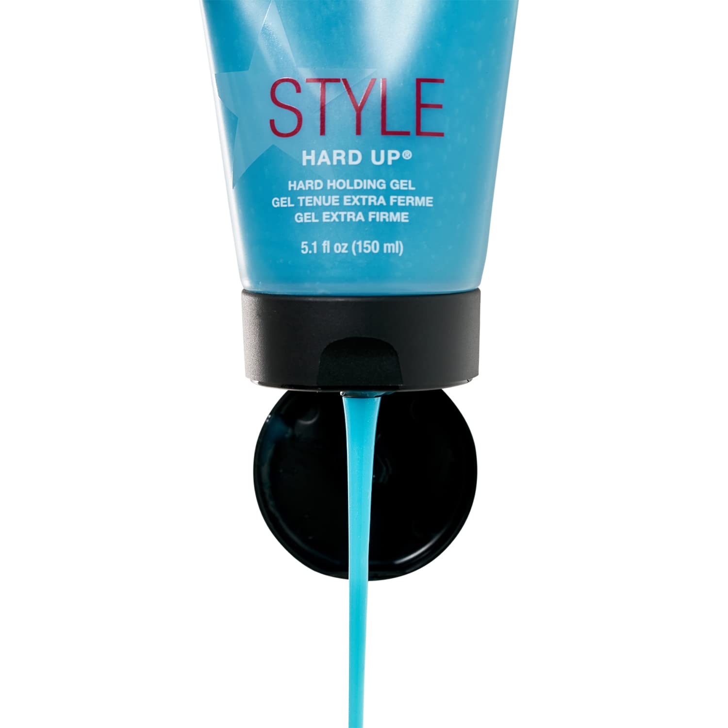 SexyHair Style Hard Up Hard Holding Gel | Extreme Hold | Non-Flaking Formula | All Hair Types detail image 3