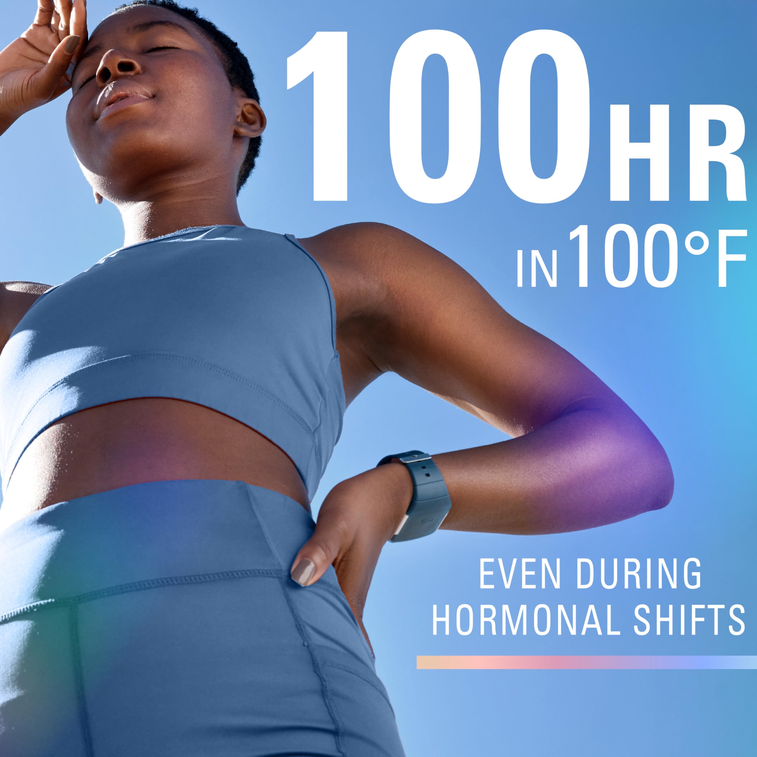 Secret Clinical Strength Invisible Solid Antiperspirant Deodorant for Women, 100HR Sweat & Odor Protection, 3X Stress Protection with Hyaluronic Acid, PH Balanced, Completely Clean Scent, 2. 6 oz detail image 3