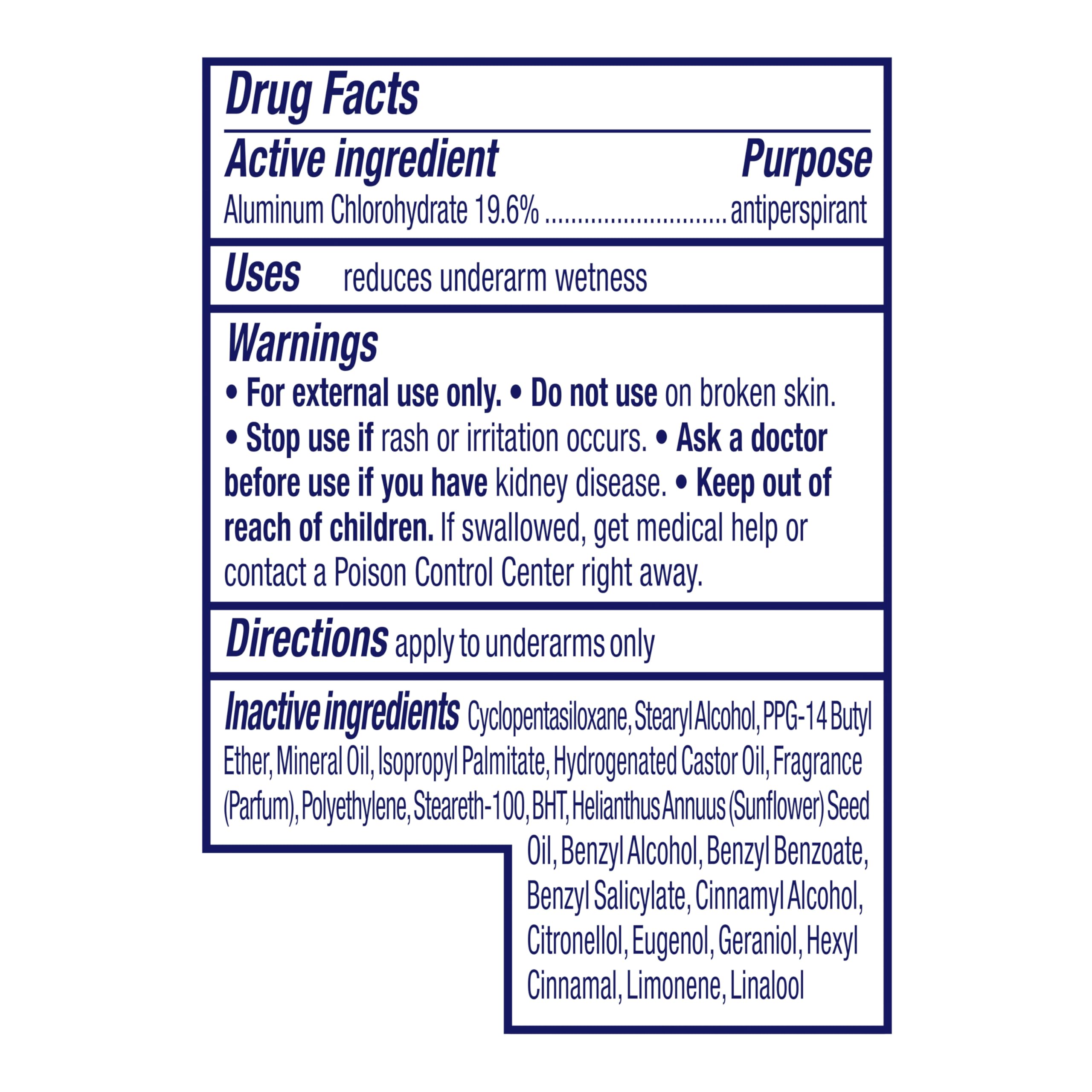 Dove Barra Antitranspirante Sólida Invisible Fresh Original para Mujer, Paquete de 2 (cada una 2. 6 oz) detail image 7