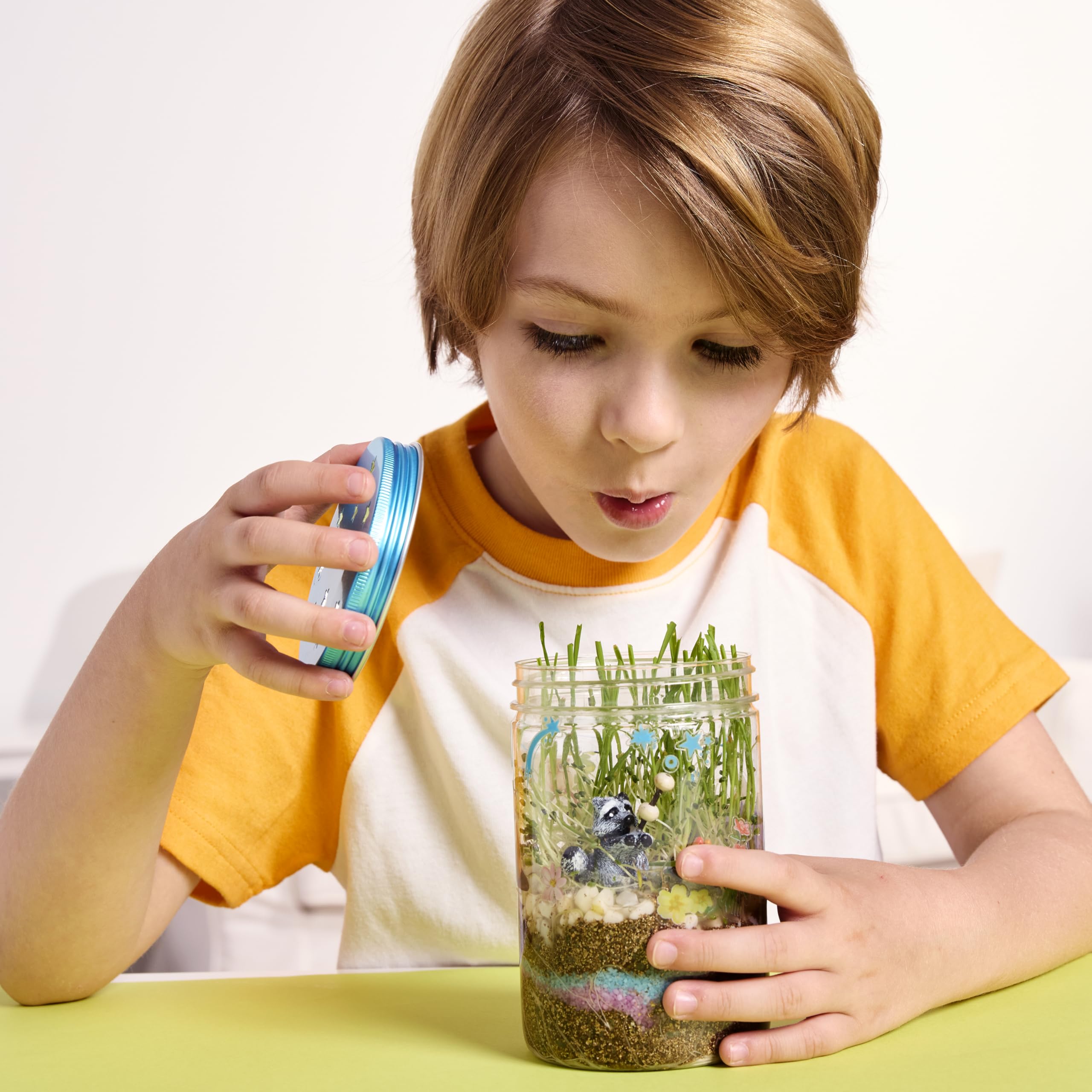 Creativity for Kids Grow 'N Glow Terrarium Kit - Educational Science Kits | Screen Free Summer Fun Activities | Gifts for Boys and Girls | Craft and STEM Projects (Ages 6+) detail image 3