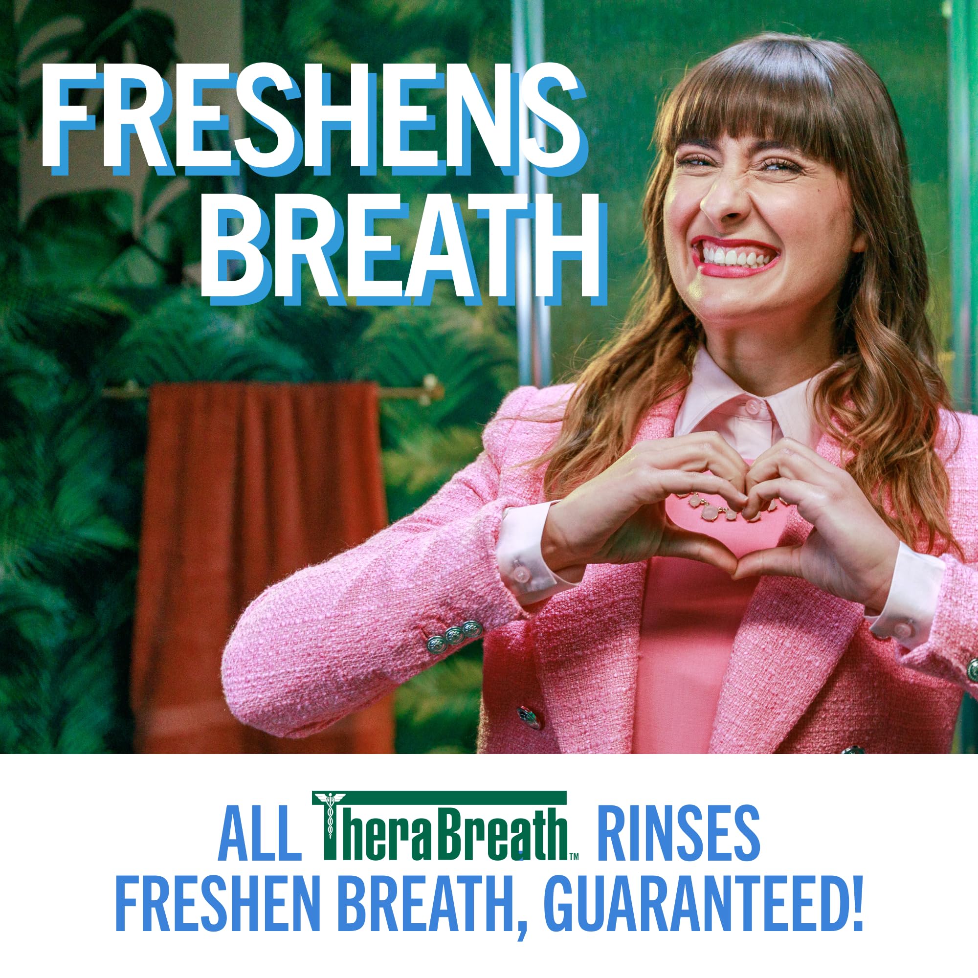 TheraBreath Fresh Breath Mouthwash, Icy Mint Flavor, Alcohol-Free, 16 Fl Oz (Pack of 2) detail image 7
