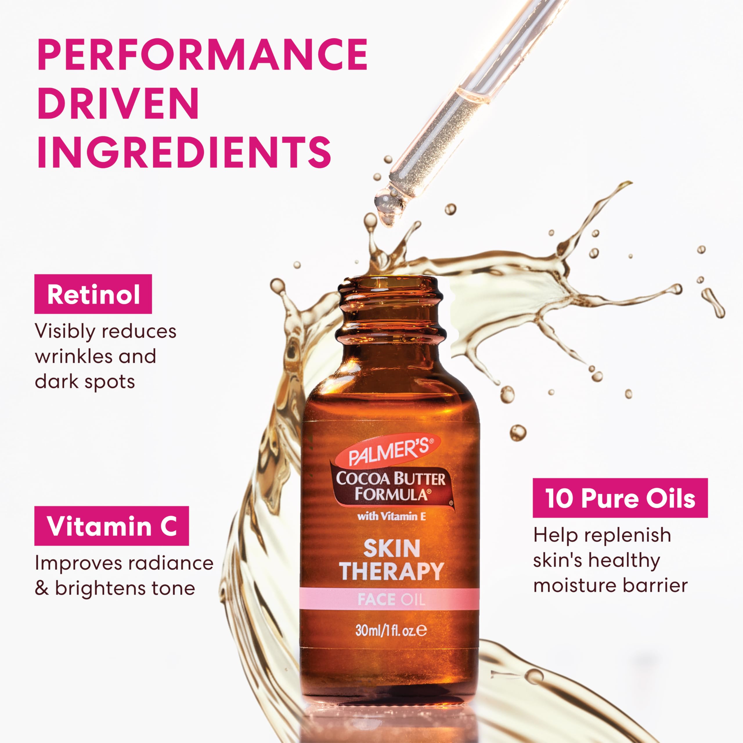 Palmer's Skin Therapy Face Oil, Moisturizing Cocoa Butter Formula (1 Fl Oz) detail image 4
