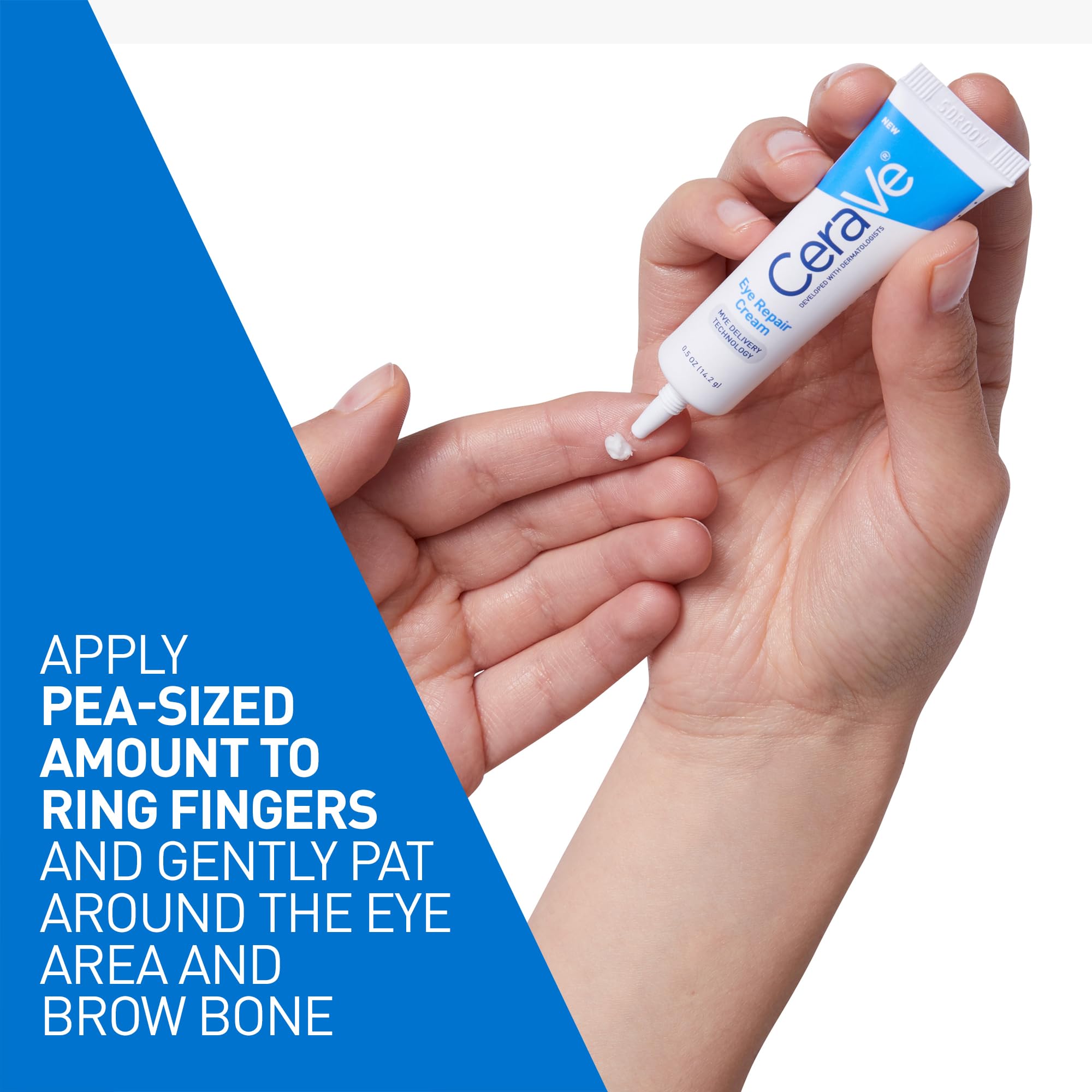 CeraVe Eye Repair Cream for Puffiness and Dark Circles, 0. 5 oz detail image 5