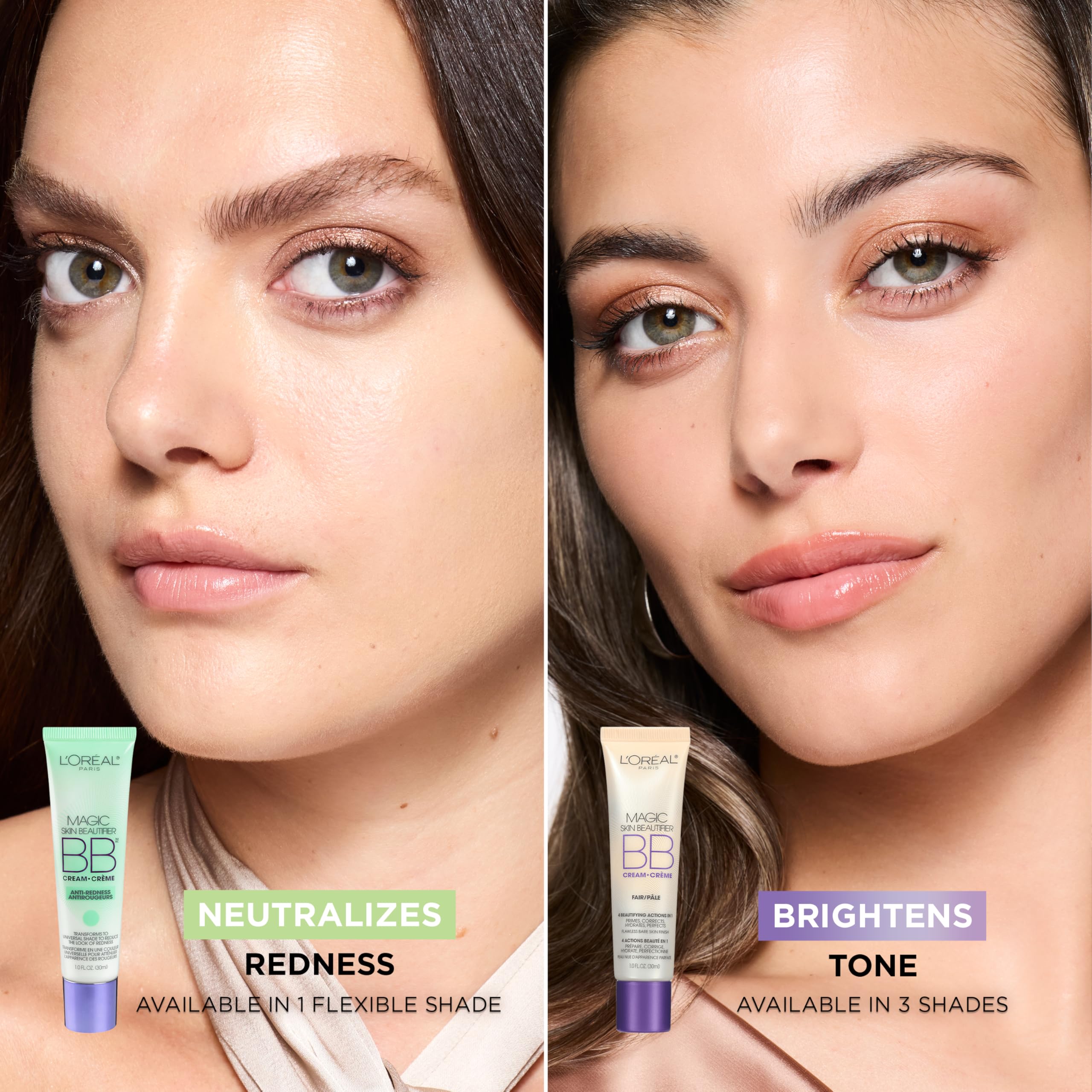 L'Oréal Paris Magic BB Cream — Lightweight Hydration, Color-Adaptive, Redness-Correcting, 1. 41 fl oz detail image 4