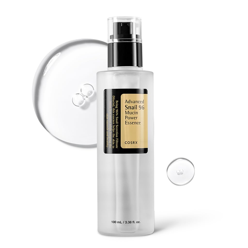 COSRX Snail Mucin 96% Repairing Serum, Hydrating Serum for Face with Snail Secretion Filtrate for Dull Skin & Fine Lines, 100ml, Korean Skin Care detail image 1