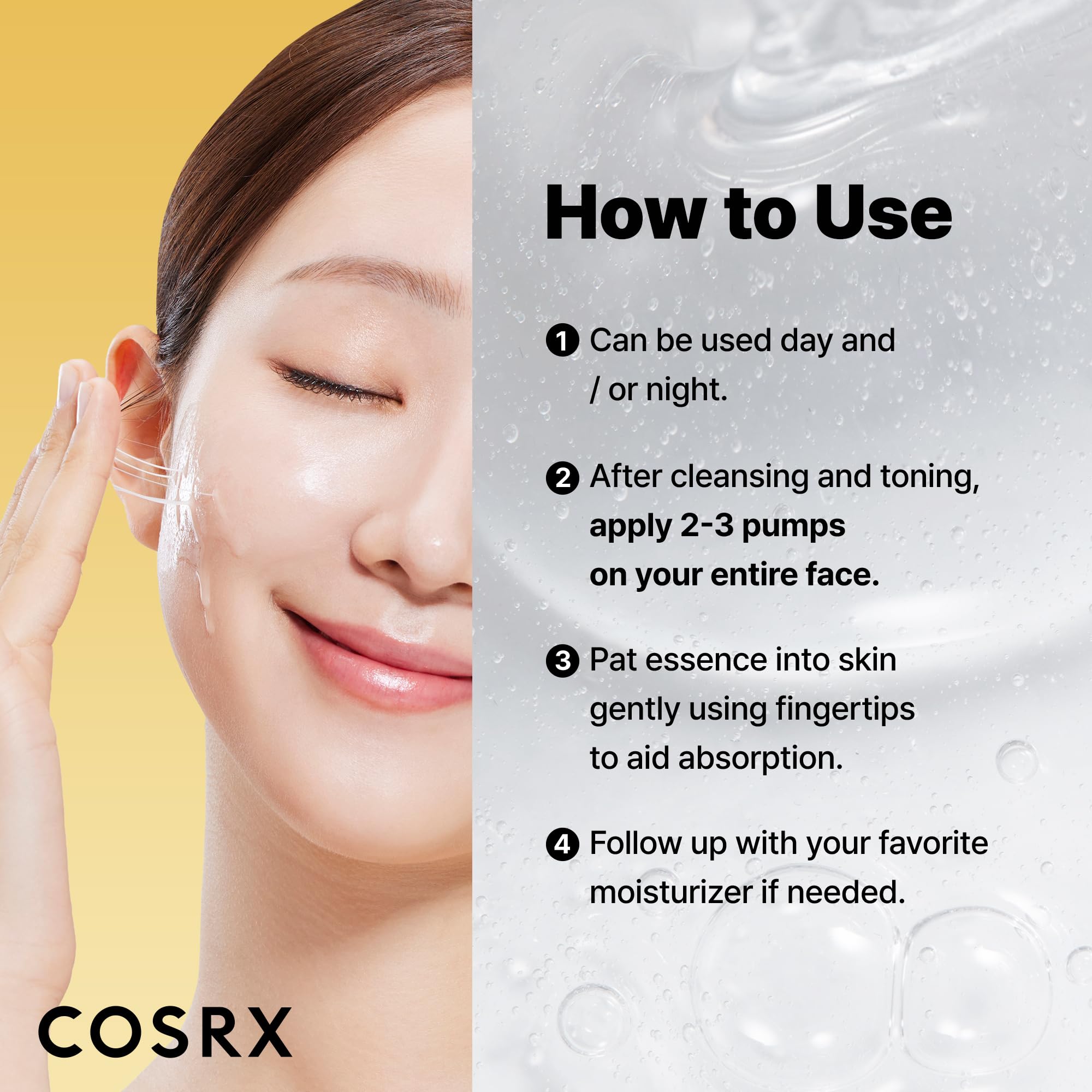 COSRX Snail Mucin 96% Repairing Serum, Hydrating Serum for Face with Snail Secretion Filtrate for Dull Skin & Fine Lines, 100ml, Korean Skin Care detail image 5
