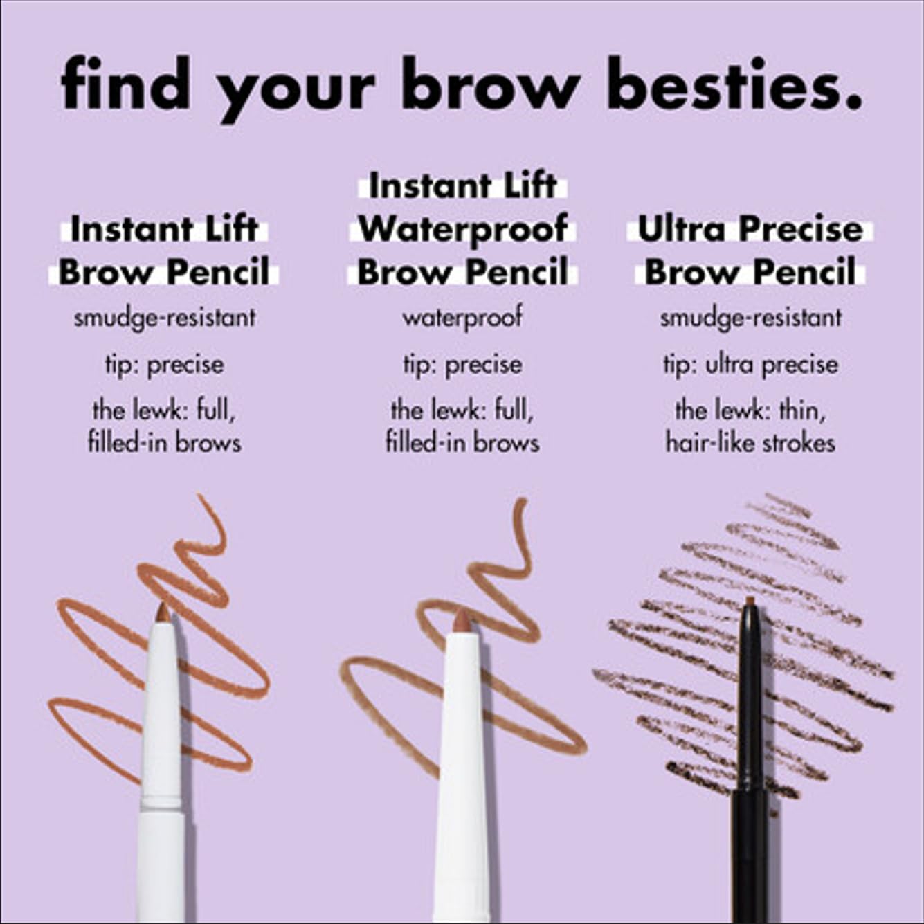 e. l. f. Instant Lift Brow Pencil, Dual-Ended Precise Fine Tip, Taupe, 0. 006 oz detail image 4