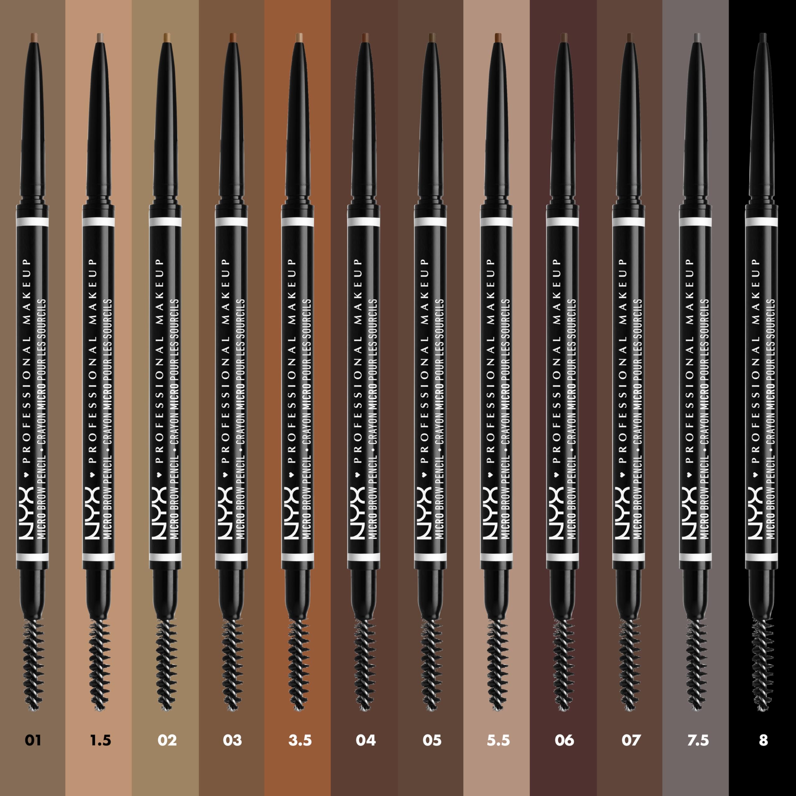 NYX PROFESSIONAL MAKEUP Micro Brow Pencil, Precise Eyebrow Pencil - Espresso detail image 5