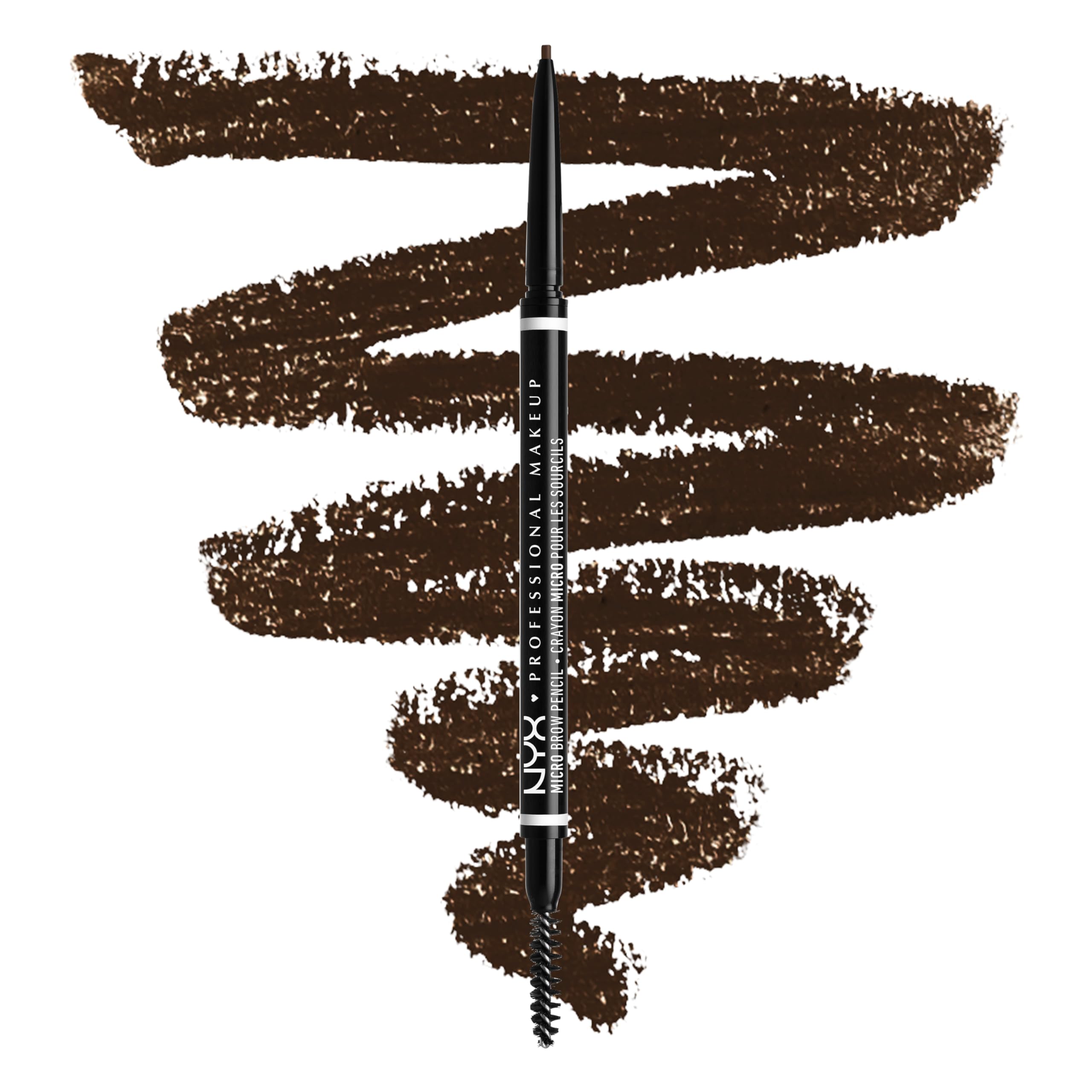 NYX PROFESSIONAL MAKEUP Micro Brow Pencil, Precise Eyebrow Pencil - Espresso detail image 1