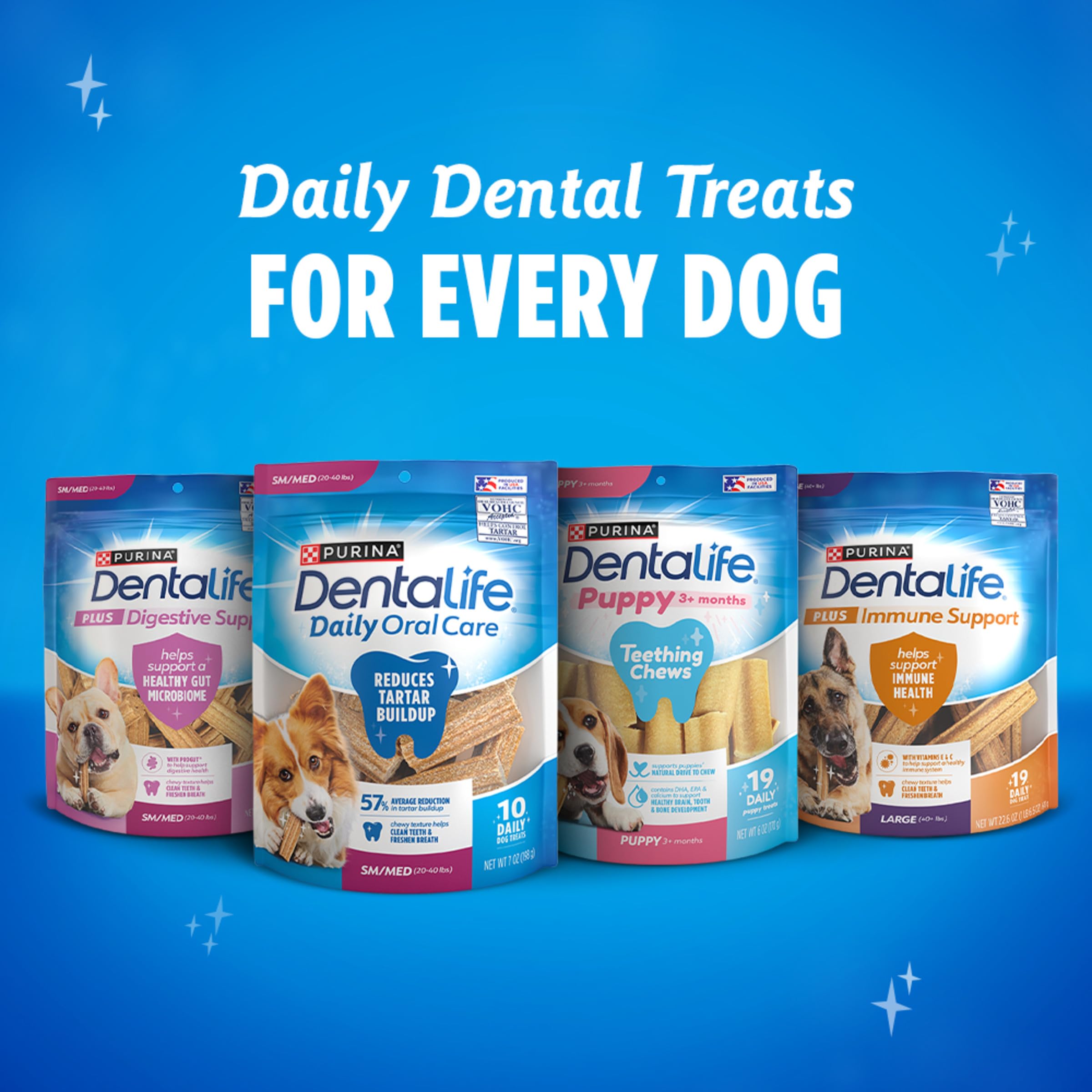 DentaLife Daily Oral Care Dog Treats for Small and Medium Dogs, Chewy Dental Treat to Freshen Breath and Fight Tartar, Chicken Flavor - 40 ct. Pouch detail image 8