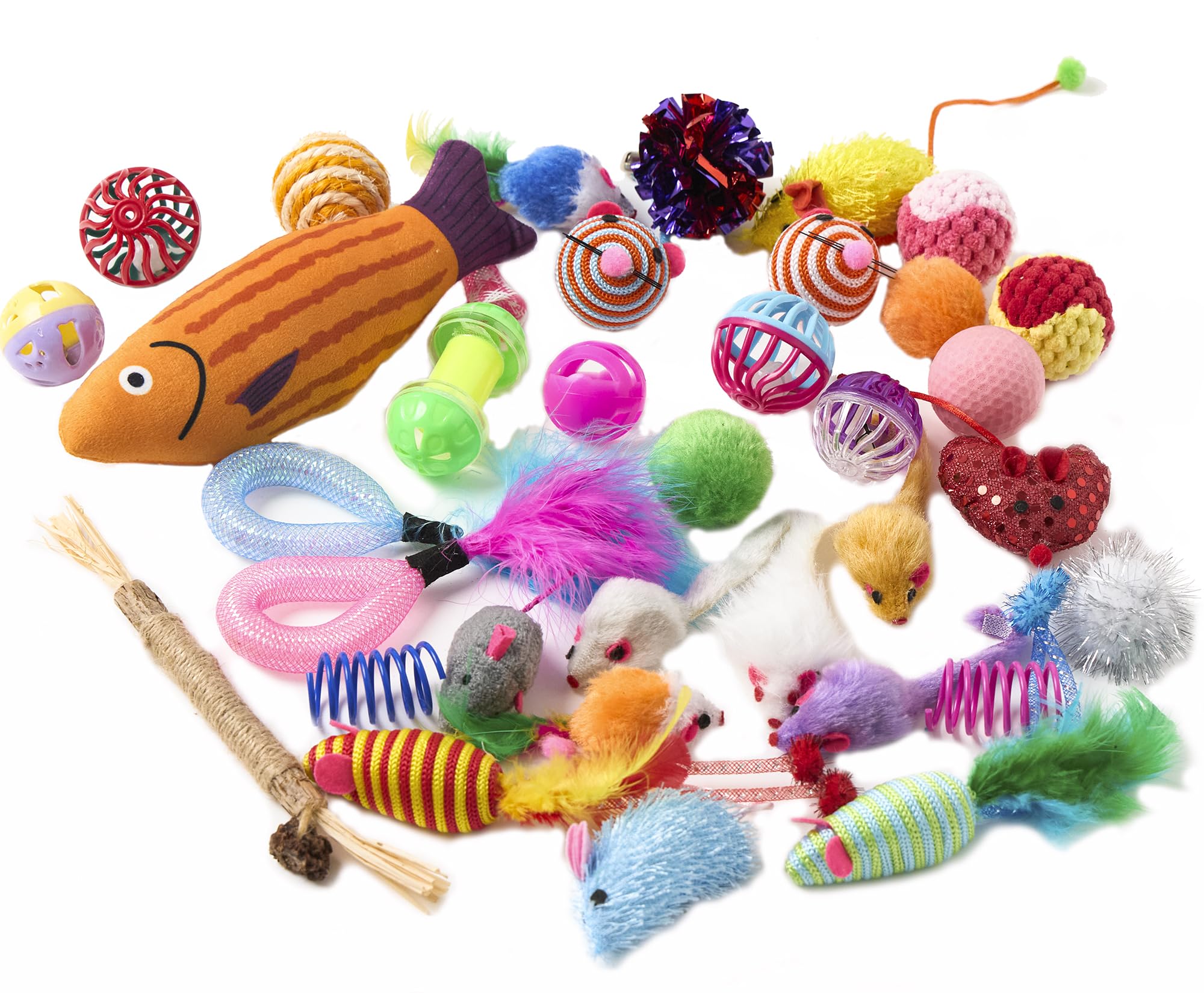 Fashion's Talk Cat Toys Variety Pack for Kitty — 20 Pieces detail image 2