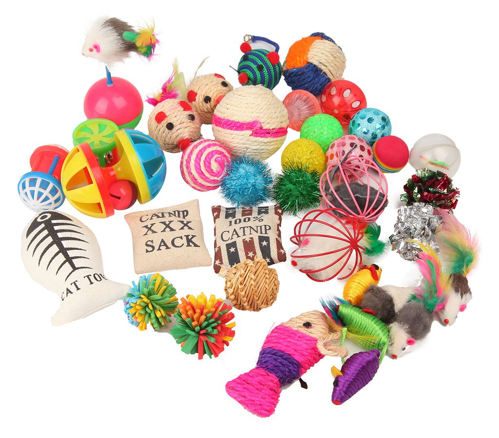 Fashion's Talk Cat Toys Variety Pack for Kitty — 20 Pieces detail image 1