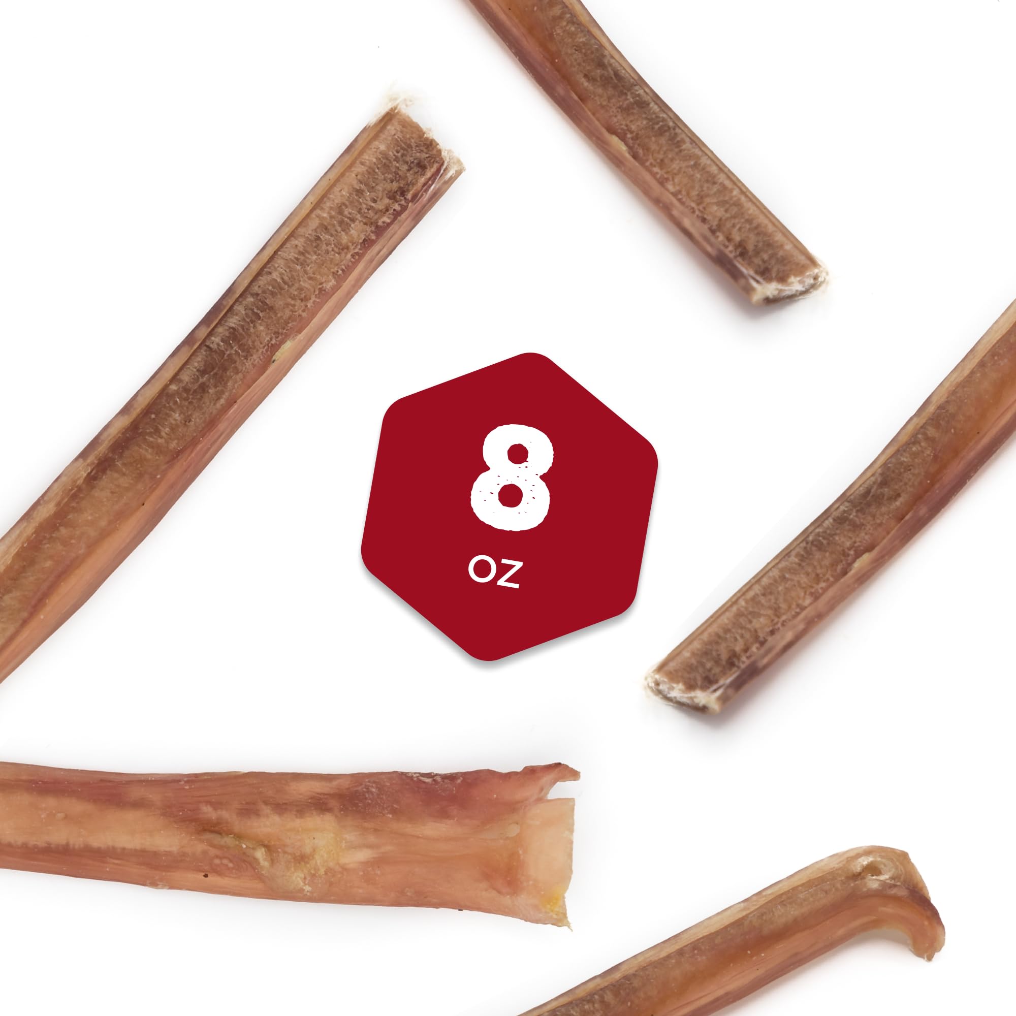 Best Bully Sticks 4 Inch Bully Sticks - 8 oz (Pack of 1) - Natural Grass-Fed, Grain and Rawhide Free, Ideal for Small or Young Canines detail image 4
