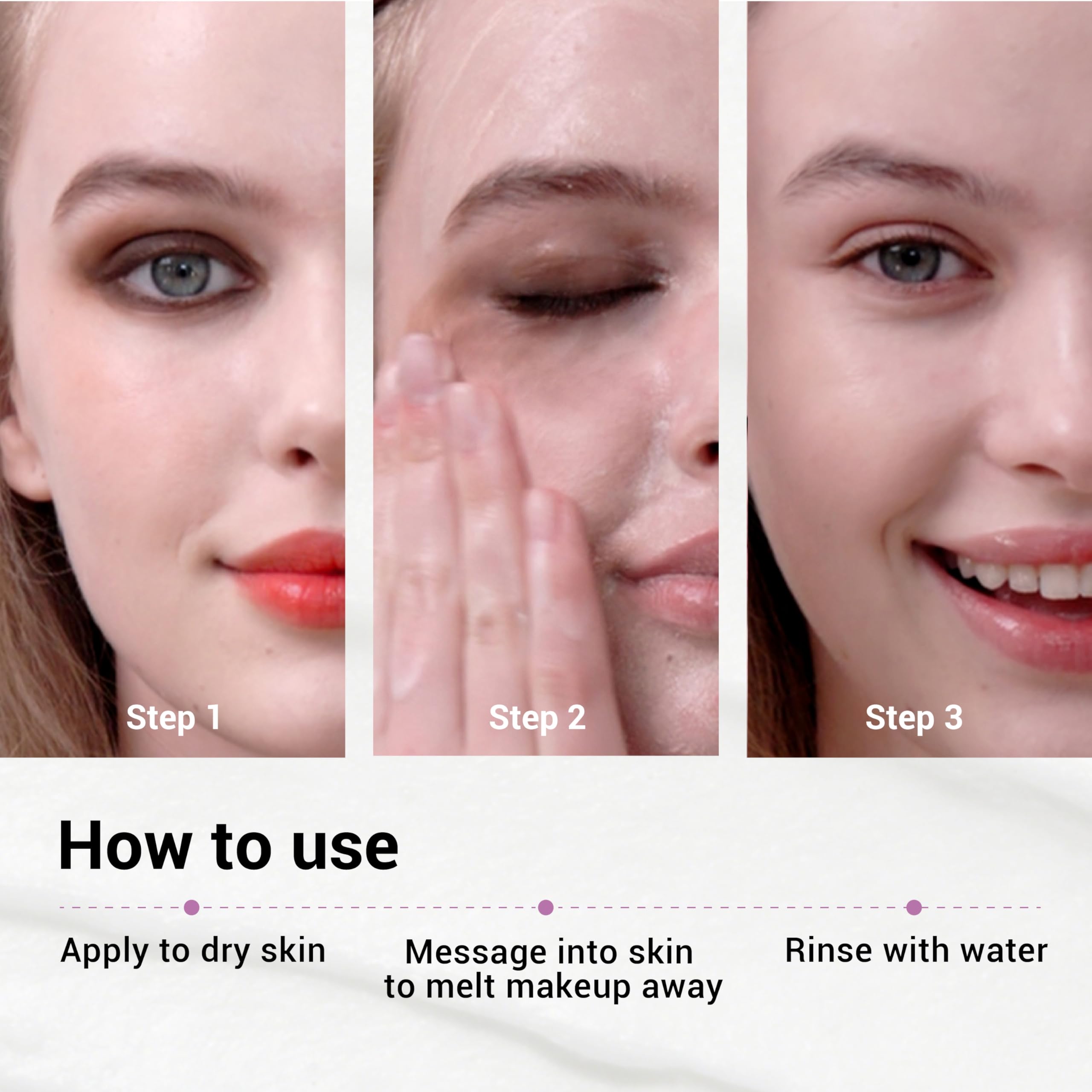 HEIMISH All Clean Balm, Cleansing Balm, Waterproof Eye Makeup Remover, Oil Cleanser, Face Wash, Double Facial Cleanse, Vegan, For All Skin Types, Korean Skincare, 4. 0 fl oz / 120ml detail image 9