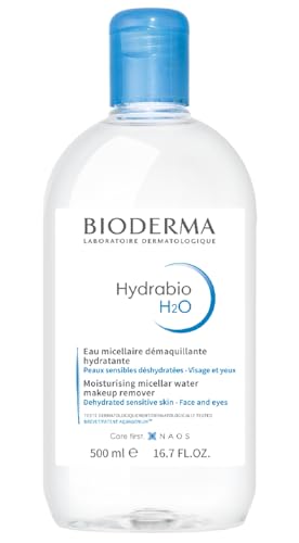 Bioderma - Hydrabio H2O Micellar Water - Face Cleanser and Makeup Remover - Micellar Cleansing Water for Dehydrated Sensitive Skin detail image 8