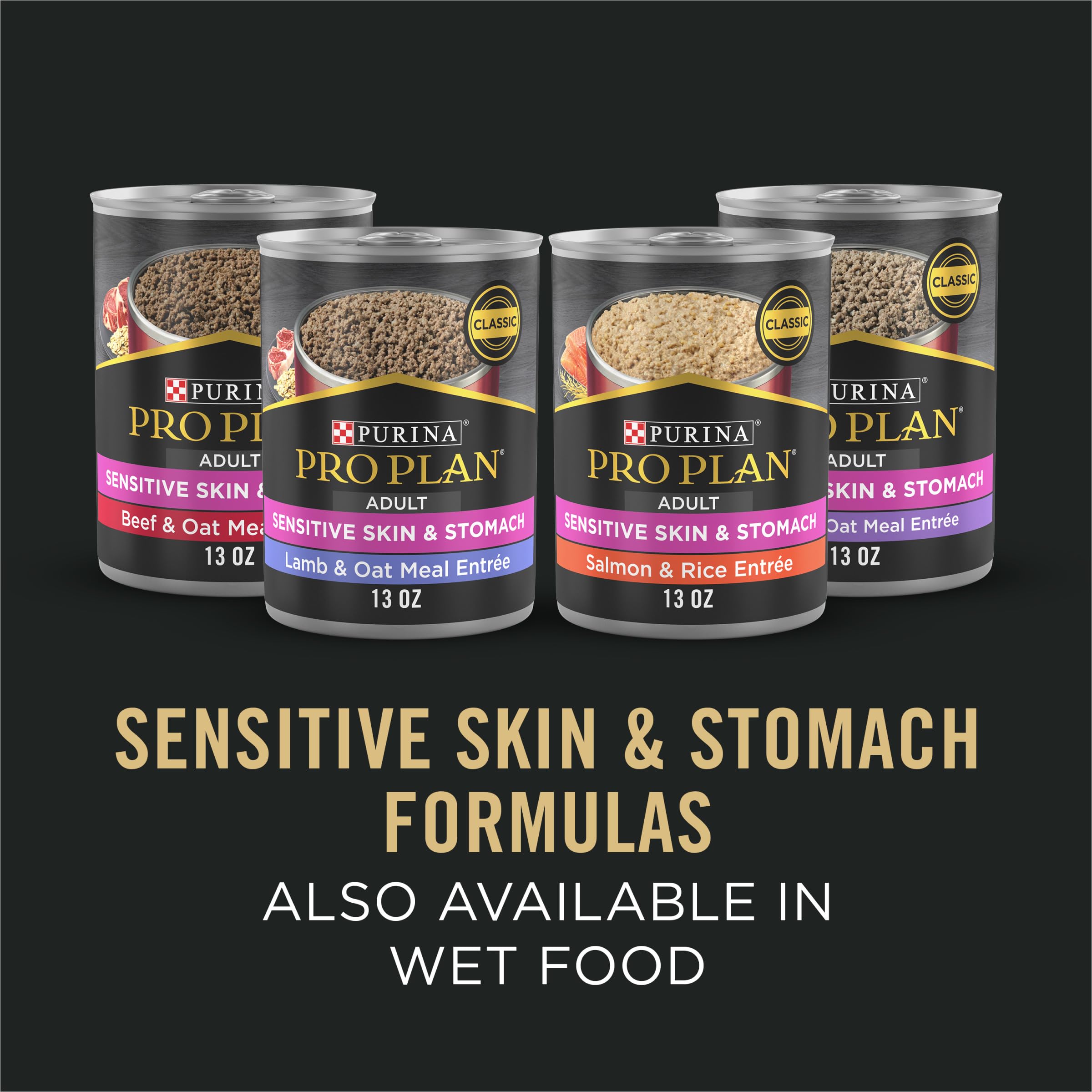 Purina Pro Plan Sensitive Skin & Stomach Adult Dry Dog Food, Salmon & Rice Formula - 30 lb Bag detail image 7