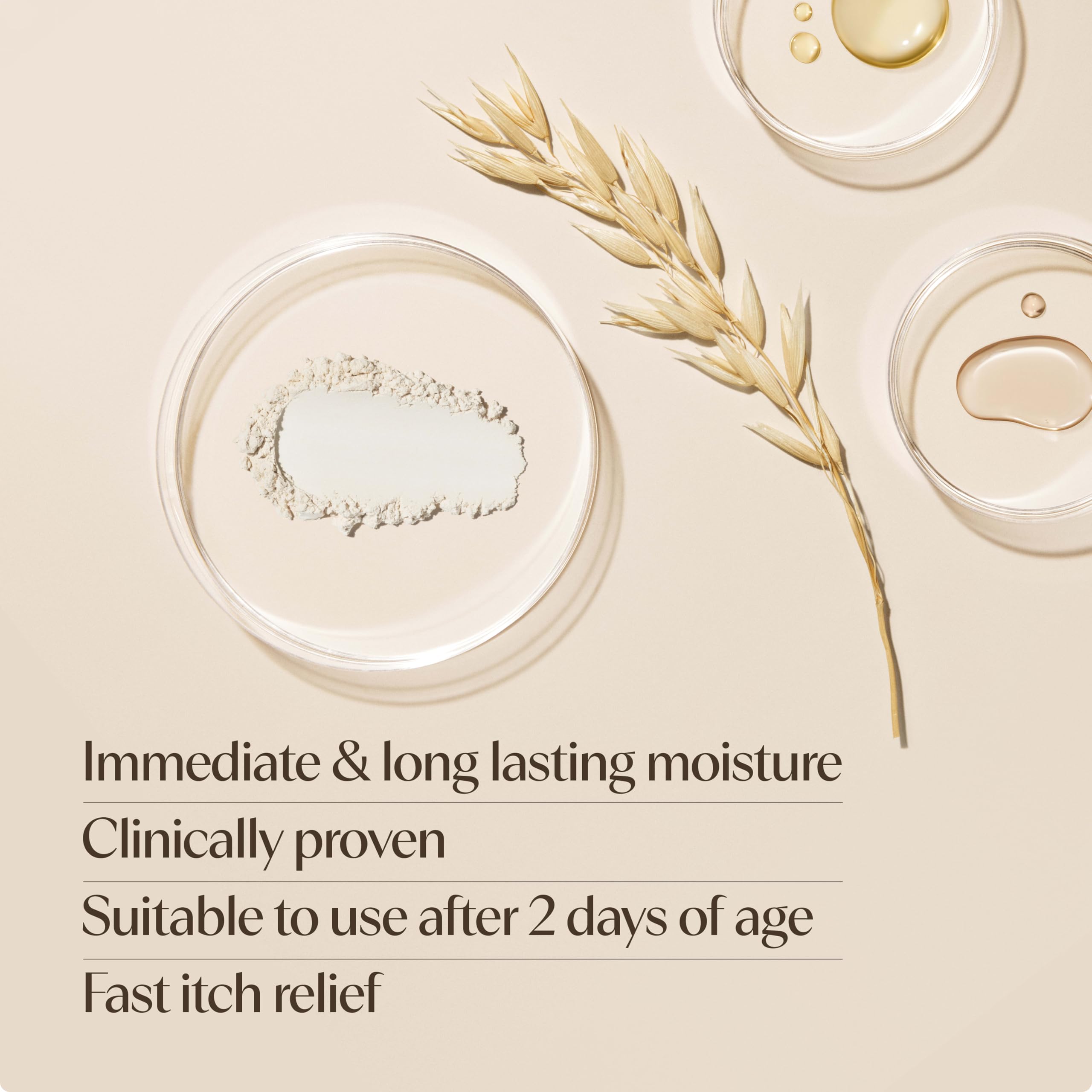 Aveeno Baby Eczema Therapy Nighttime Body Balm, 11 oz — Colloidal Oat & Ceramide, Hypoallergenic, Fragrance- and Steroid-Free detail image 7