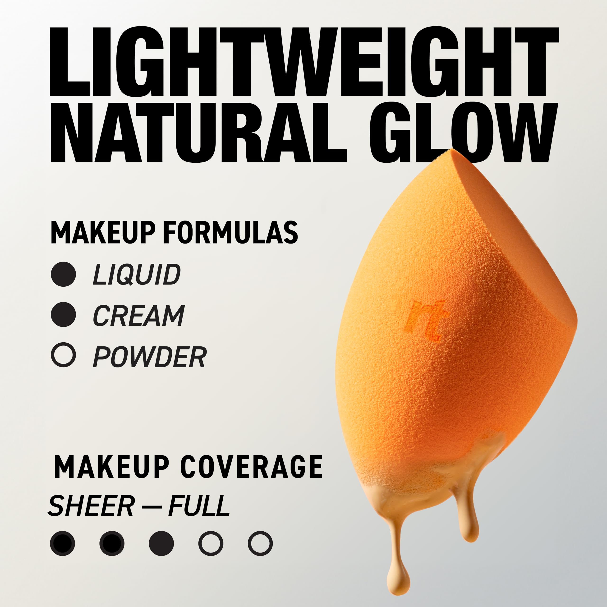 Real Techniques Miracle Complexion Sponge, 4 Pack, For Applying Liquid & Cream Foundation, Skin Tint & Concealer, Makeup Blending Sponge, Natural Finish, Latex-Free & Cruelty-Free detail image 3