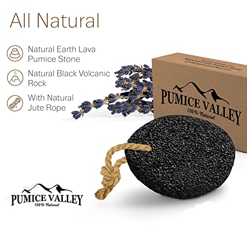 Pumice Stone for Feet - Natural Foot Scrubber for Dead Skin Callus Removal detail image 8