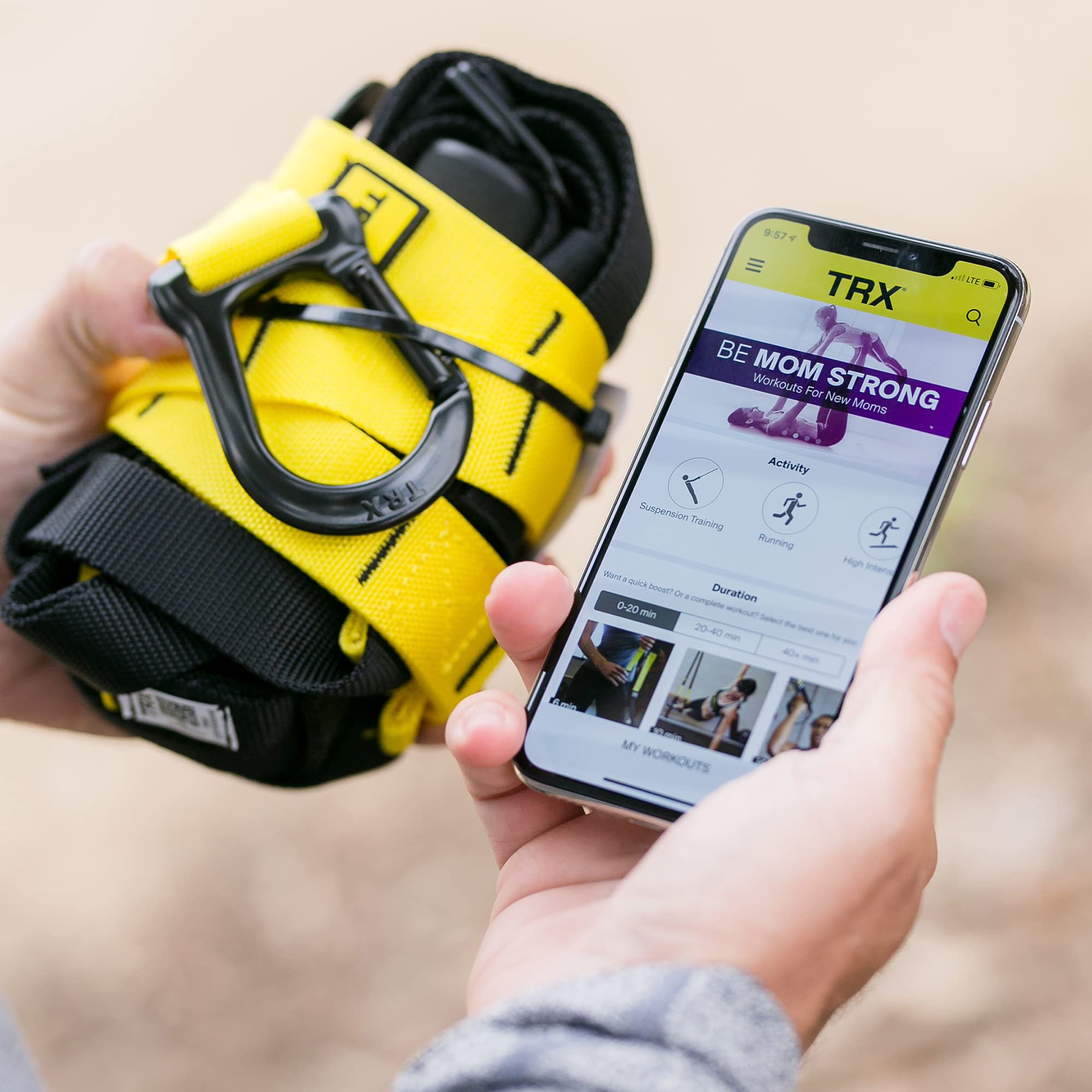 TRX GO Suspension Trainer — Portable Home Gym for Full-Body Strength Training detail image 2