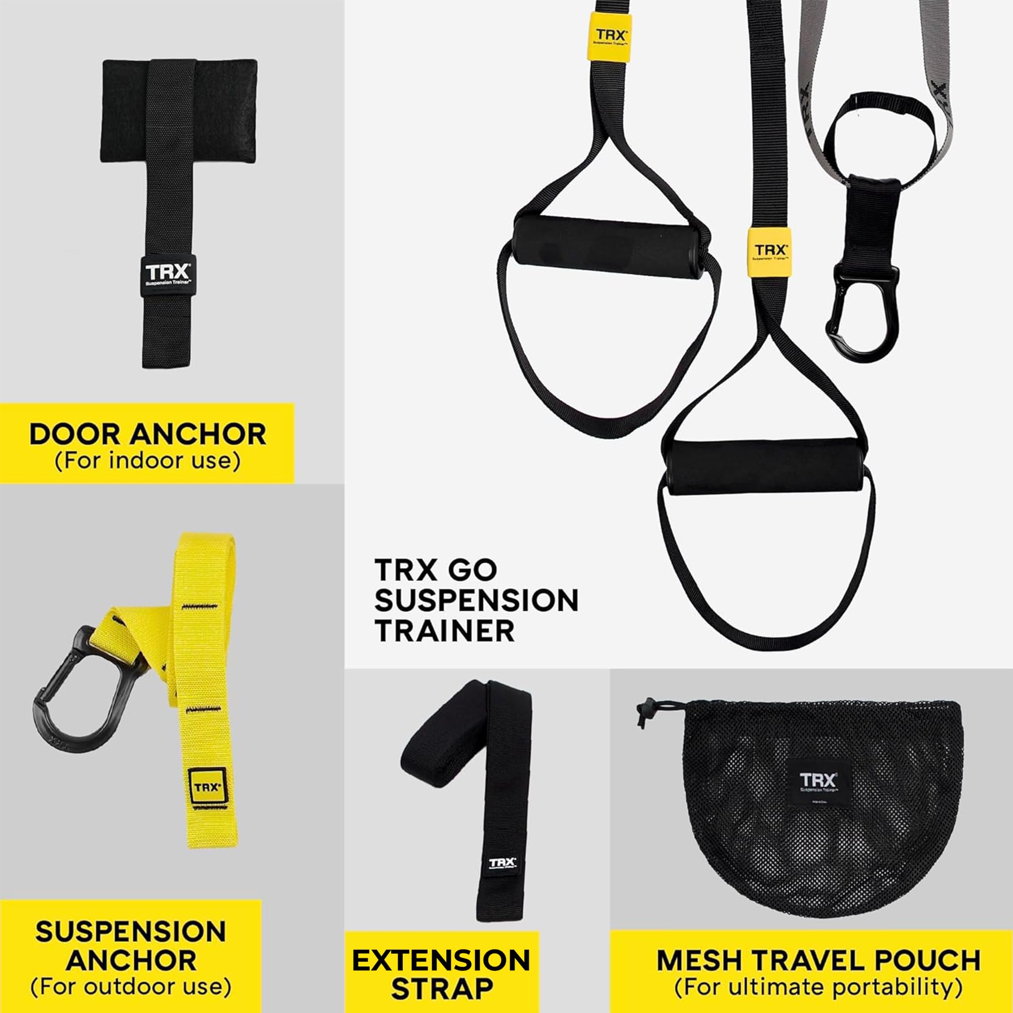 TRX GO Suspension Trainer — Portable Home Gym for Full-Body Strength Training detail image 6