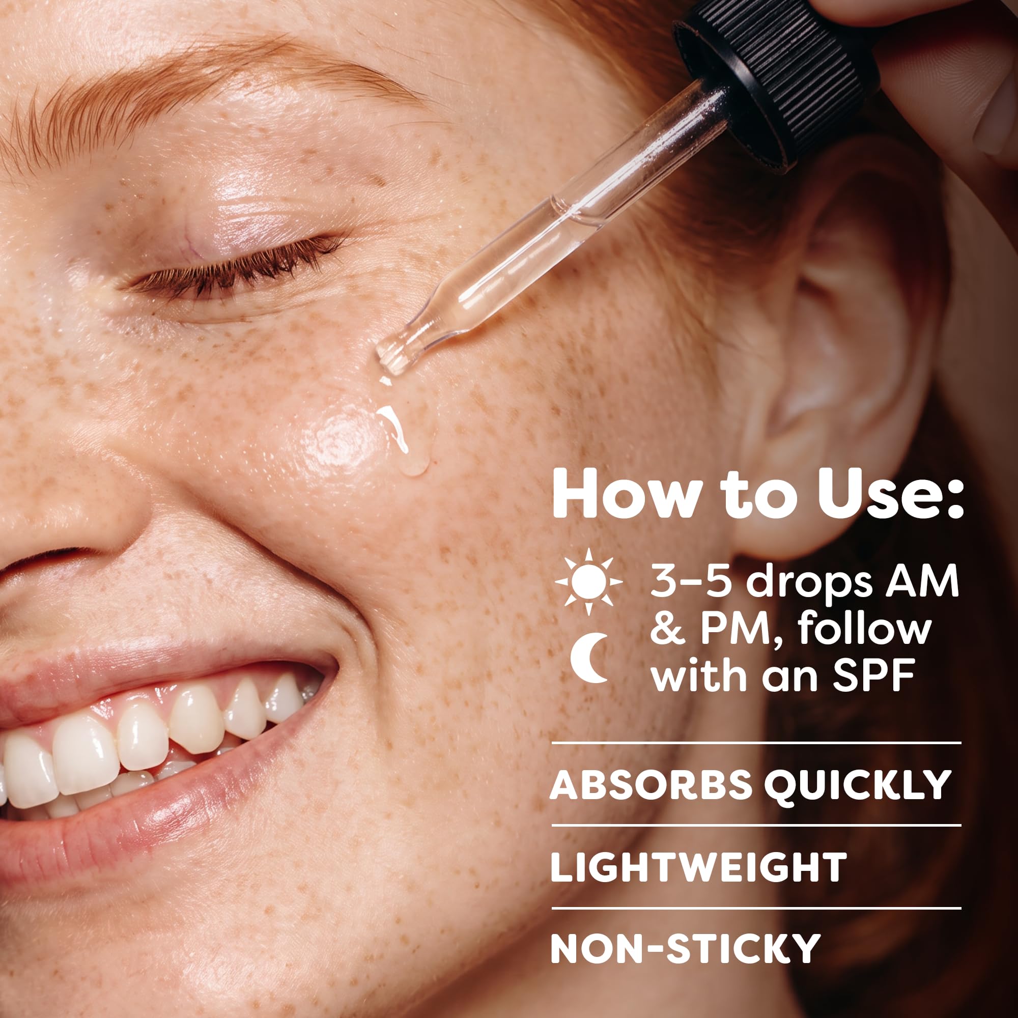 TruSkin Brightening Vitamin C Serum for Face with Hyaluronic Acid, 1 fl oz detail image 6