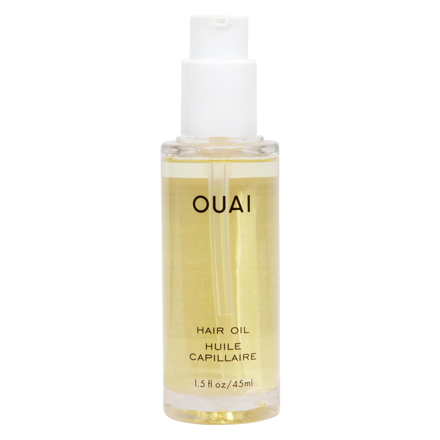 OUAI Hair Oil, Lightweight Heat Protectant, Hair Frizz Control, 1. 5 Fl Oz detail image 1