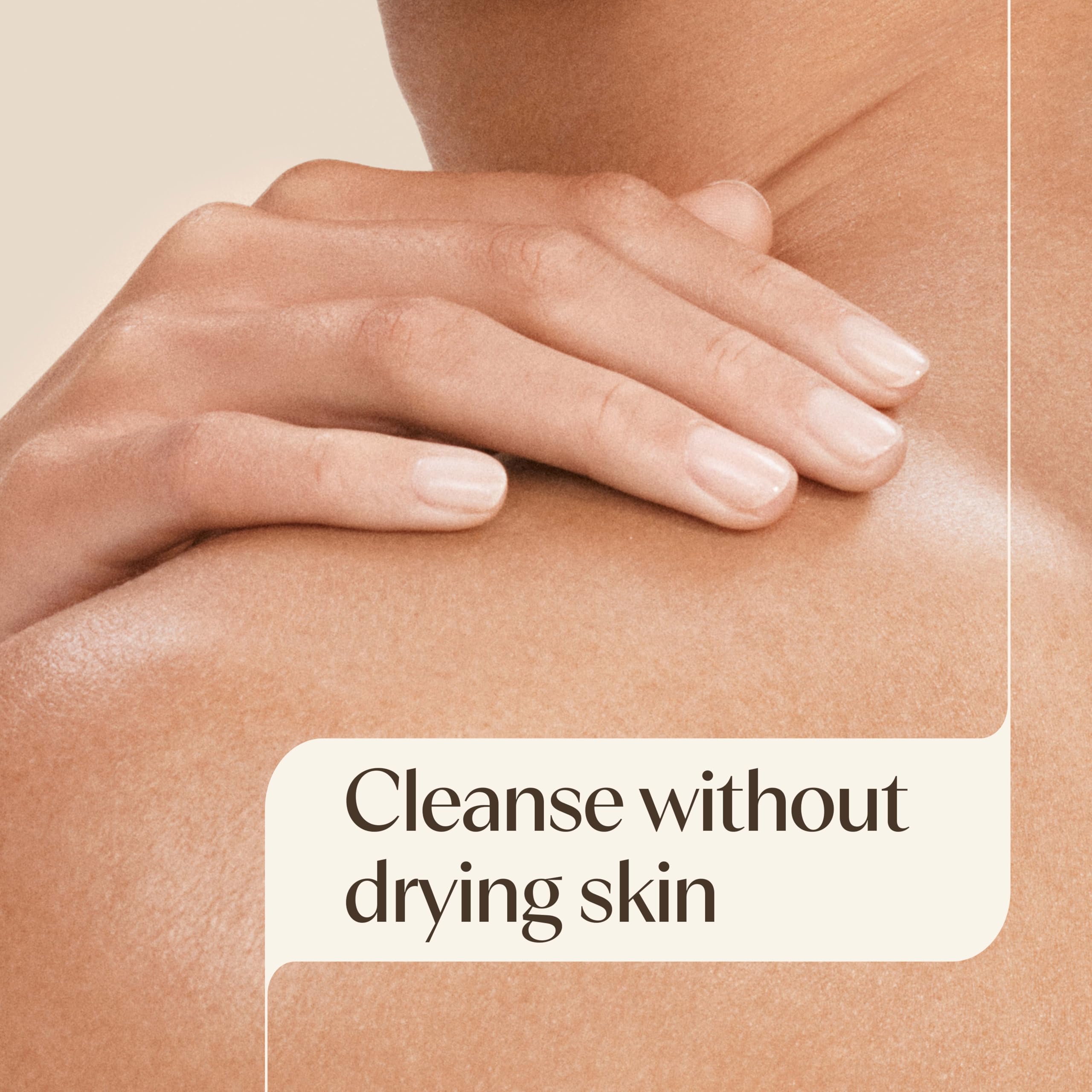 Aveeno Daily Moisturizing Body Wash for Normal to Dry Skin, Sensitive Formula with Prebiotic Oat, Gently Cleanses Dry Skin, Lightly Scented Body Wash for Women and Men, Value Size 33 fl. Oz detail image 4
