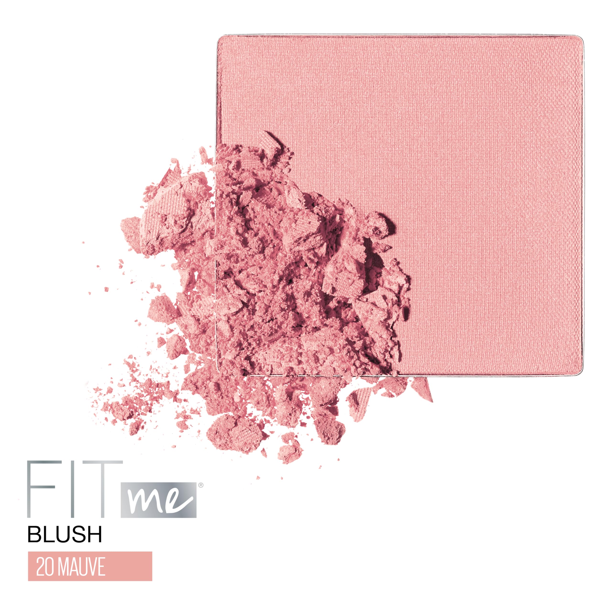 Maybelline Fit Me Powder Blush, Lightweight, Smooth, Blendable, Long-lasting All-Day Face Enhancing Makeup Color, Mauve, 1 Count detail image 2