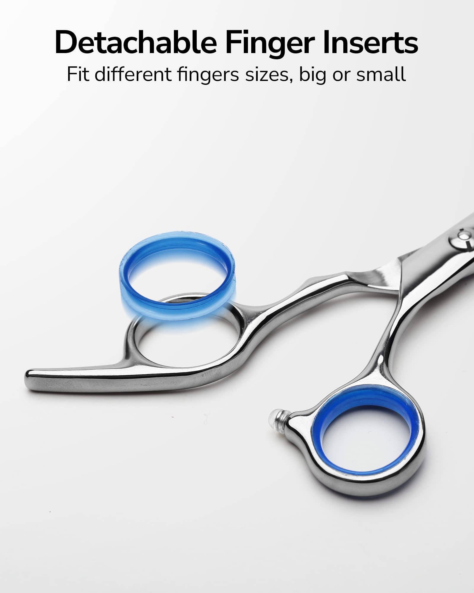 Hair Thinning Scissors ULG Professional Barber’s Texturizing Teeth Shears for Hairdressing, Salon and Home Use Thinning Shears for Hair Cutting, Made of Japanese Stainless Steel, 6. 5 inch detail image 6
