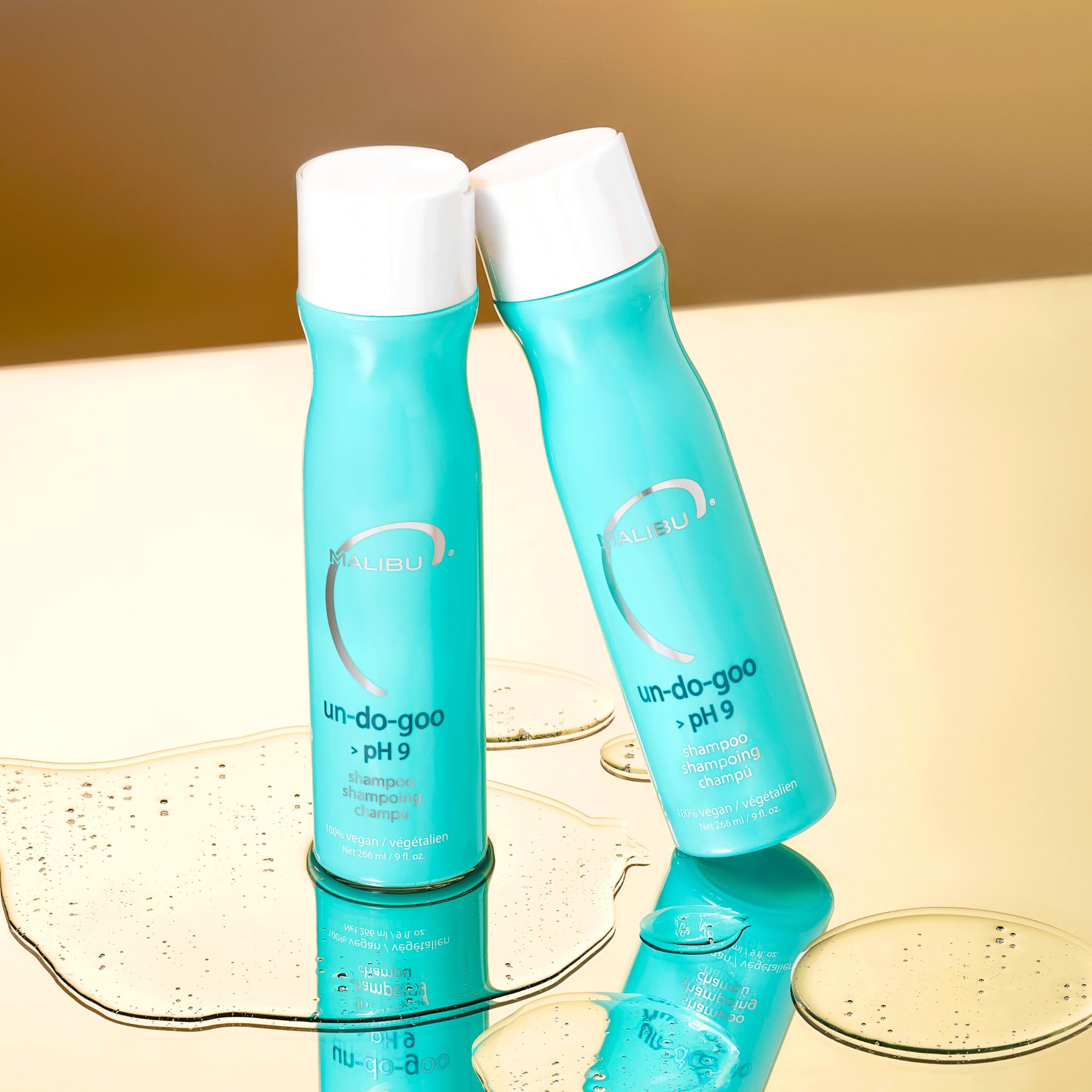 Malibu C Un-Do-Goo Clarifying Shampoo - Removes Product Build Up and Resins from Hair - Shine Restoring, Sulfate-Free Cleanser (9 oz) detail image 3