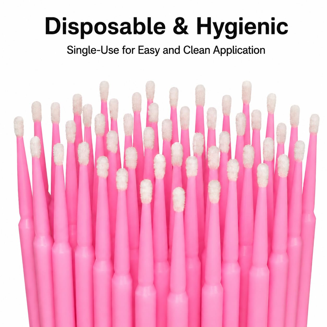 G2PLUS Micro Cotton Swabs 500PCS Disposable Eyelash Extension Applicators detail image 4