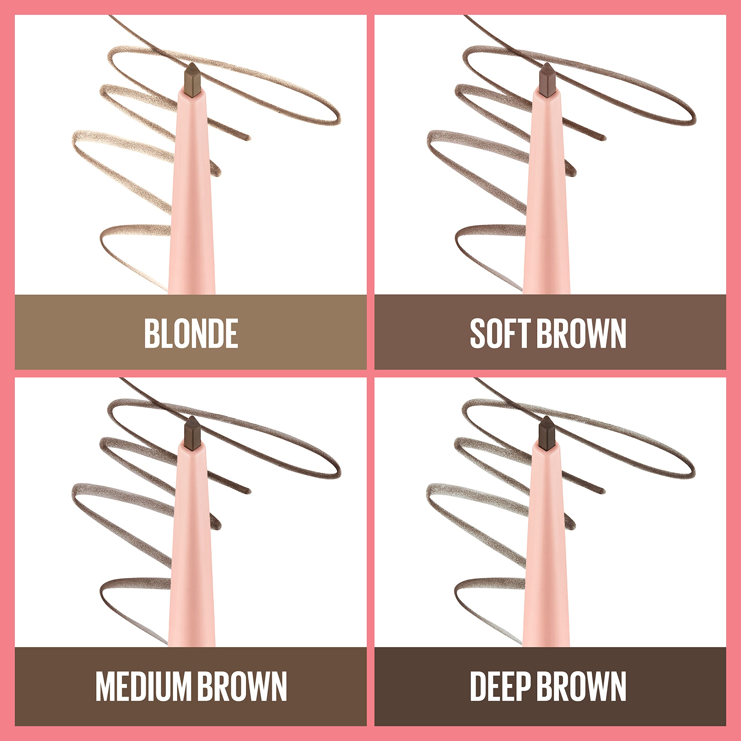 Maybelline Total Temptation Eyebrow Definer Pencil, Soft Brown, 1 Count detail image 4