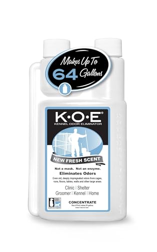 Odorcide K.O.E Concentrado Eliminador de Olores para Perreras, Aroma Fresco, 16 oz - Fórmula No Enzimática para Jaulas, Recintos, Hogar y Uso en Perreras detail image 6