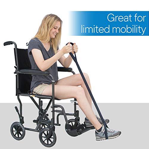 RMS Premium 35” Leg Lifter with Hand Strap & Foot Loop – Long-Term Orthopedic Daily Living Aid detail image 8
