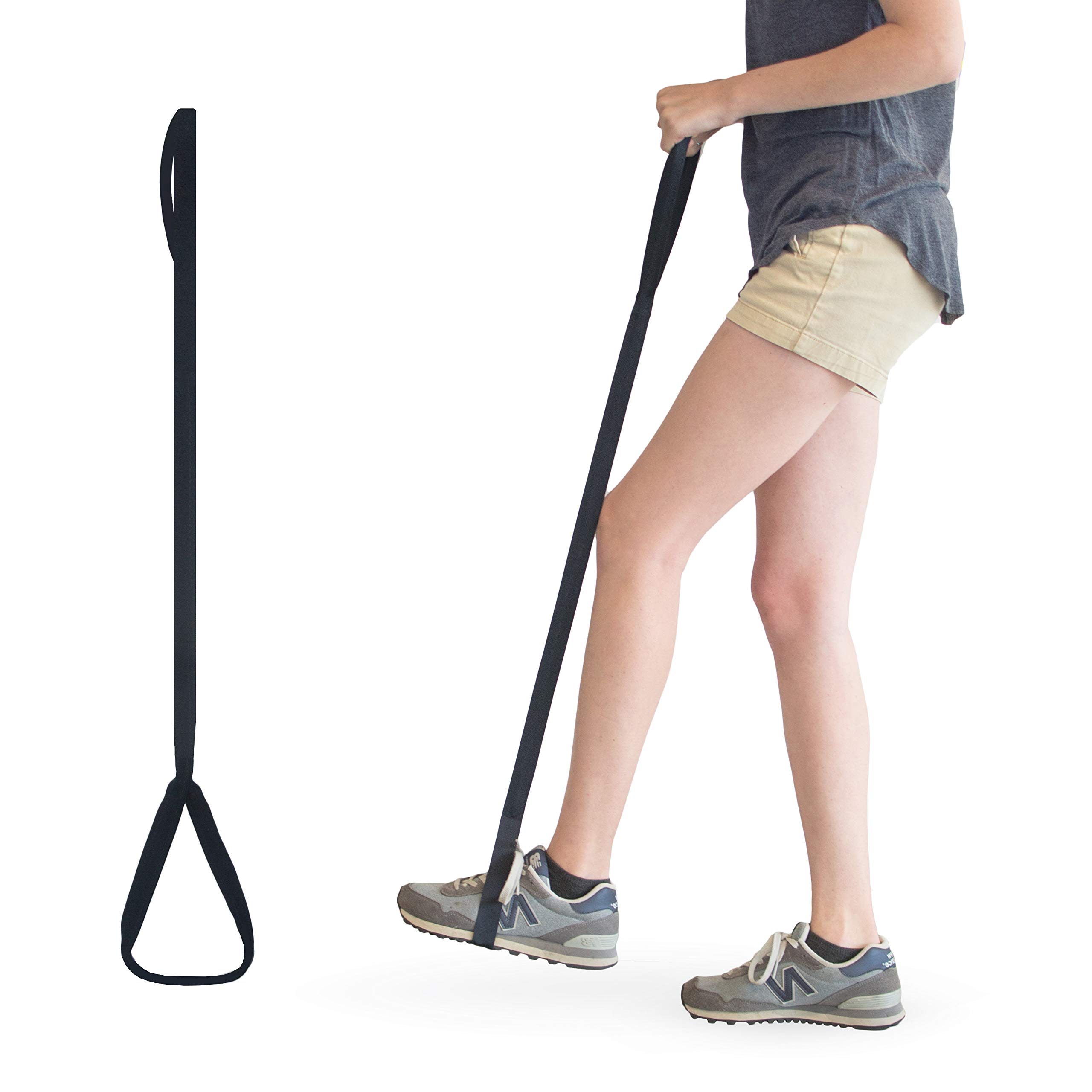 RMS Premium 35” Leg Lifter with Hand Strap & Foot Loop – Long-Term Orthopedic Daily Living Aid detail image 1