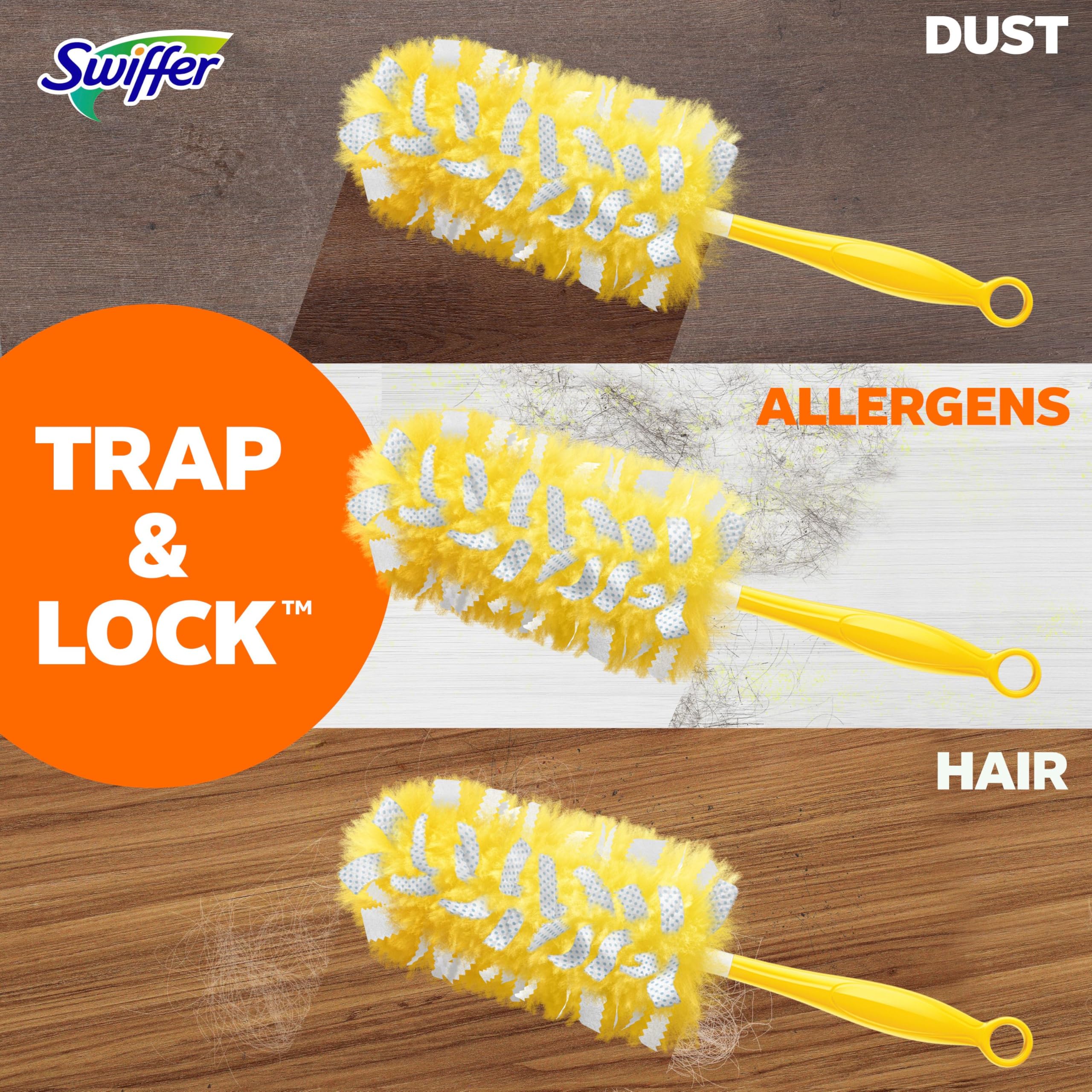 Swiffer Heavy Duty Multi-Surface Duster Refills, Unscented, 11 Count detail image 7