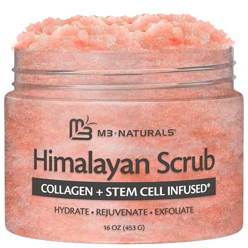 M3 Himalayan Exfoliating Salt Scrub with Collagen & Stem Cells, 16 oz detail image 7