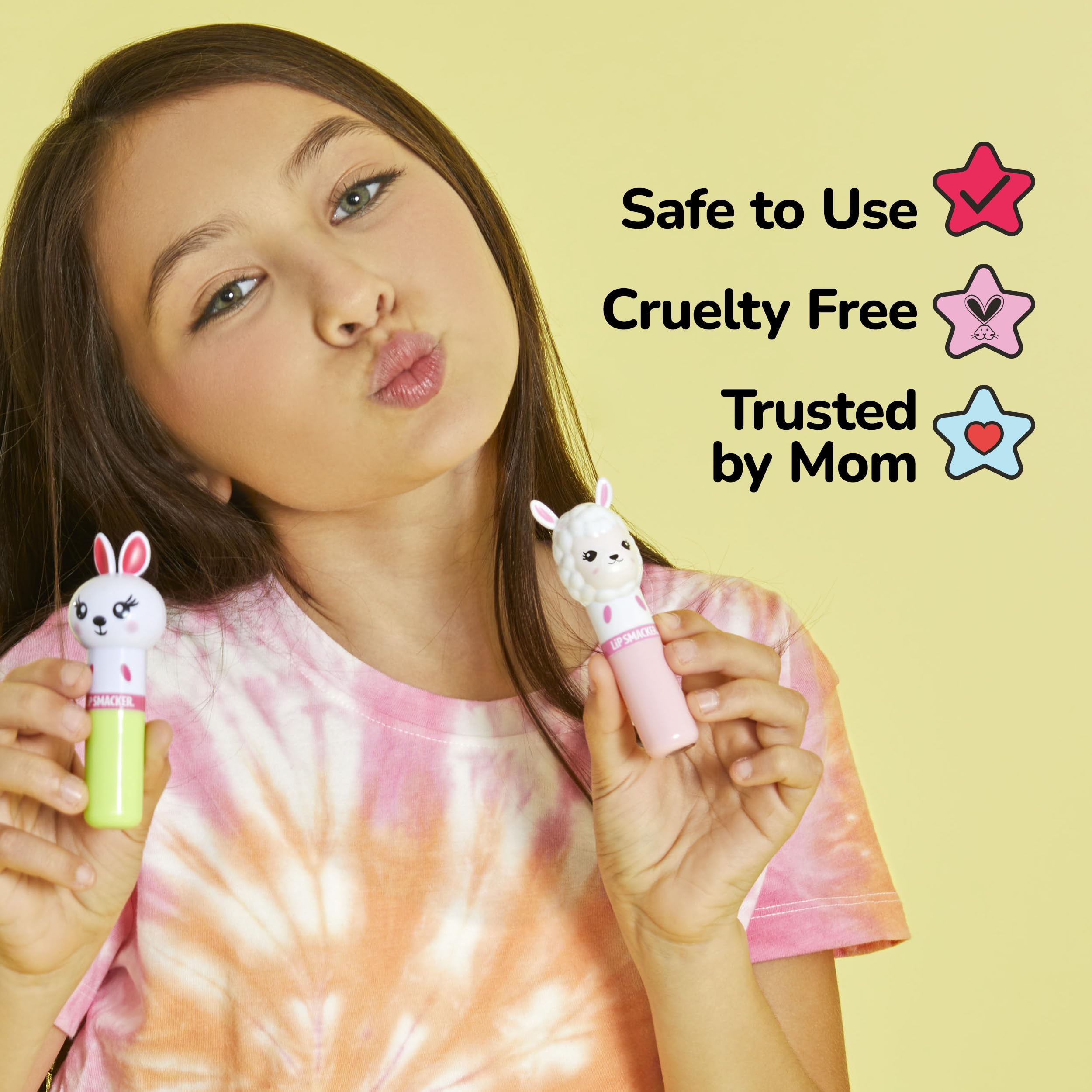 Lip Smacker Lippy Pals Unicorn, Flavored Moisturizing & Smoothing Soft Shine Lip Balm, Hydrating & Protecting Fun Tasty Flavors, Cruelty-Free & Vegan - Unicorn Magic detail image 5