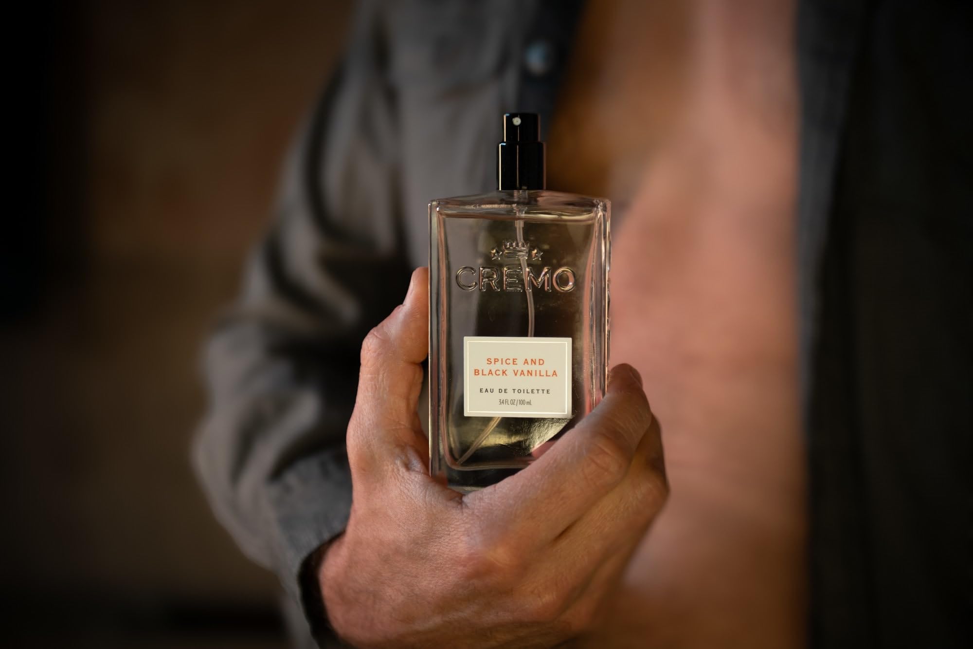 Cremo Cologne For Men - Spice & Black Vanilla, 3. 4 Fl Oz detail image 4