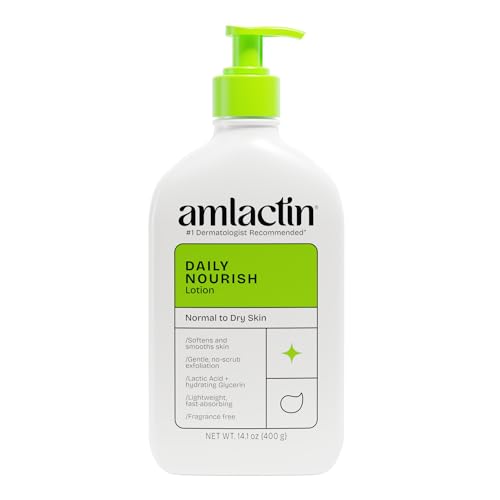 AmLactin Daily Nourish Therapeutic Body Lotion for Dry Skin, 14. 1 oz (12% Lactic Acid) - Pump detail image 8