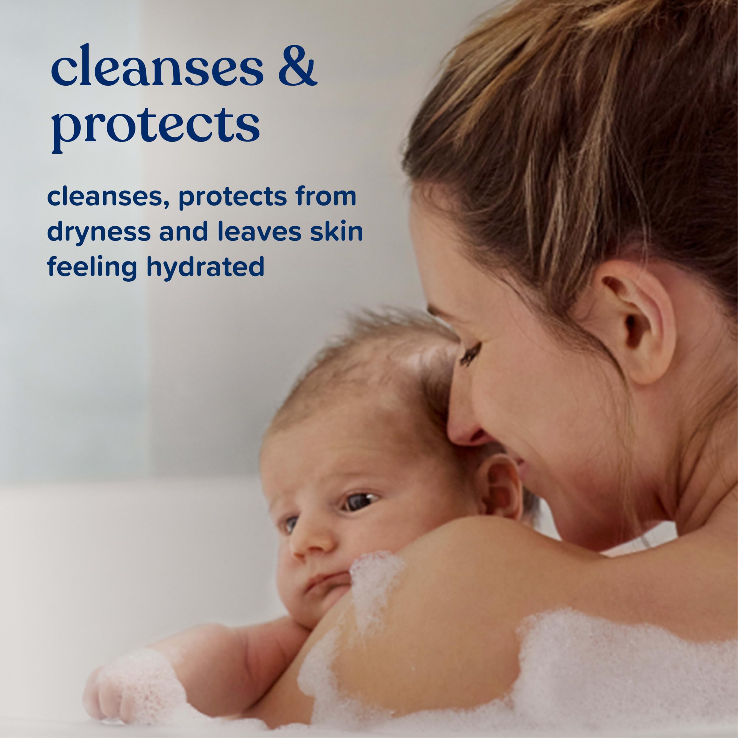 Johnson's Baby Head-to-Toe 2-in-1 Tear-Free Wash & Shampoo with Aloe Vera and Vitamin B5, Hypoallergenic, pH-Balanced, 27. 1 fl oz detail image 3