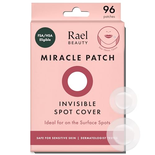 Rael Miracle Invisible Spot Cover Hydrocolloid Acne Pimple Patches (96 Ct) detail image 9