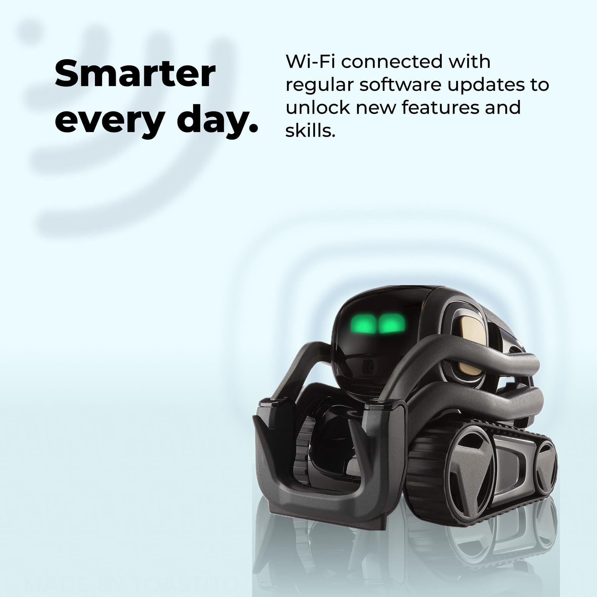 Anki Vector 2.0 AI ChatGPT Connected Robot Companion – Smart Autonomous Home Robot with Face Recognition and Voice Conversations - ChatGPT Subscription Required (Black) detail image 3
